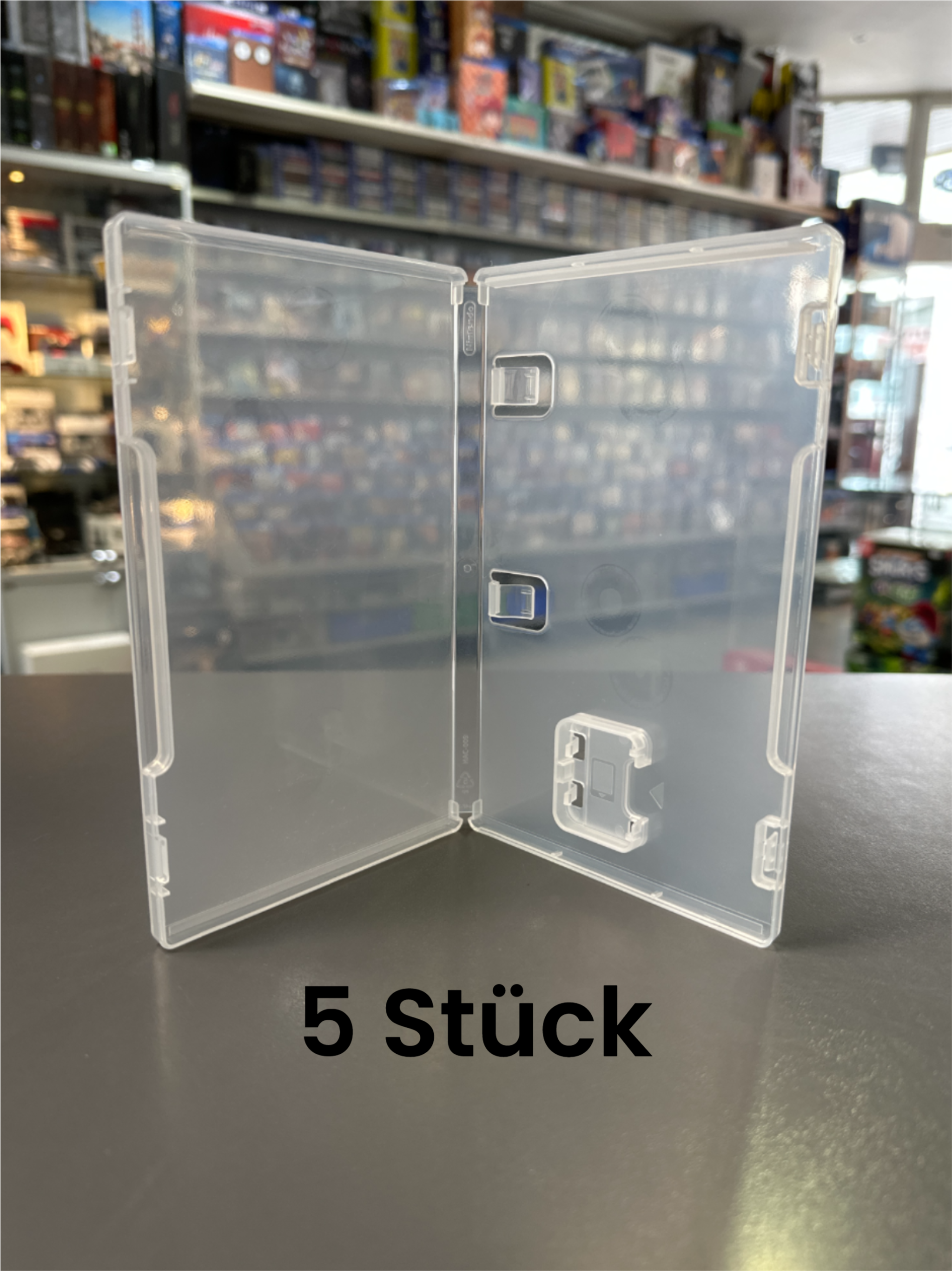 5 Stück Ersatz Leerhüllen- Nintendo Switch *Neu Original