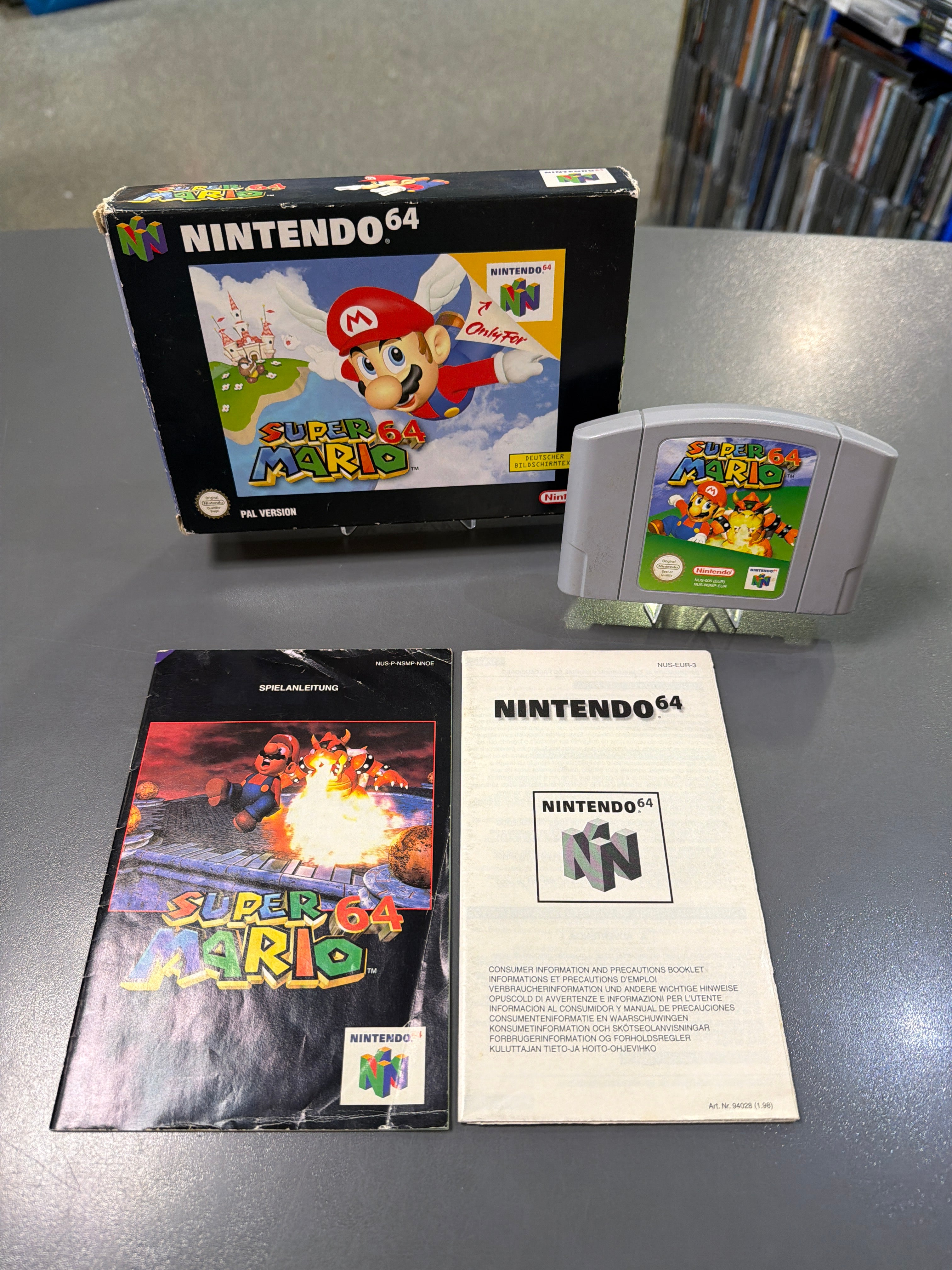 Super Mario 64 / Nintendo64 OVP *gebraucht