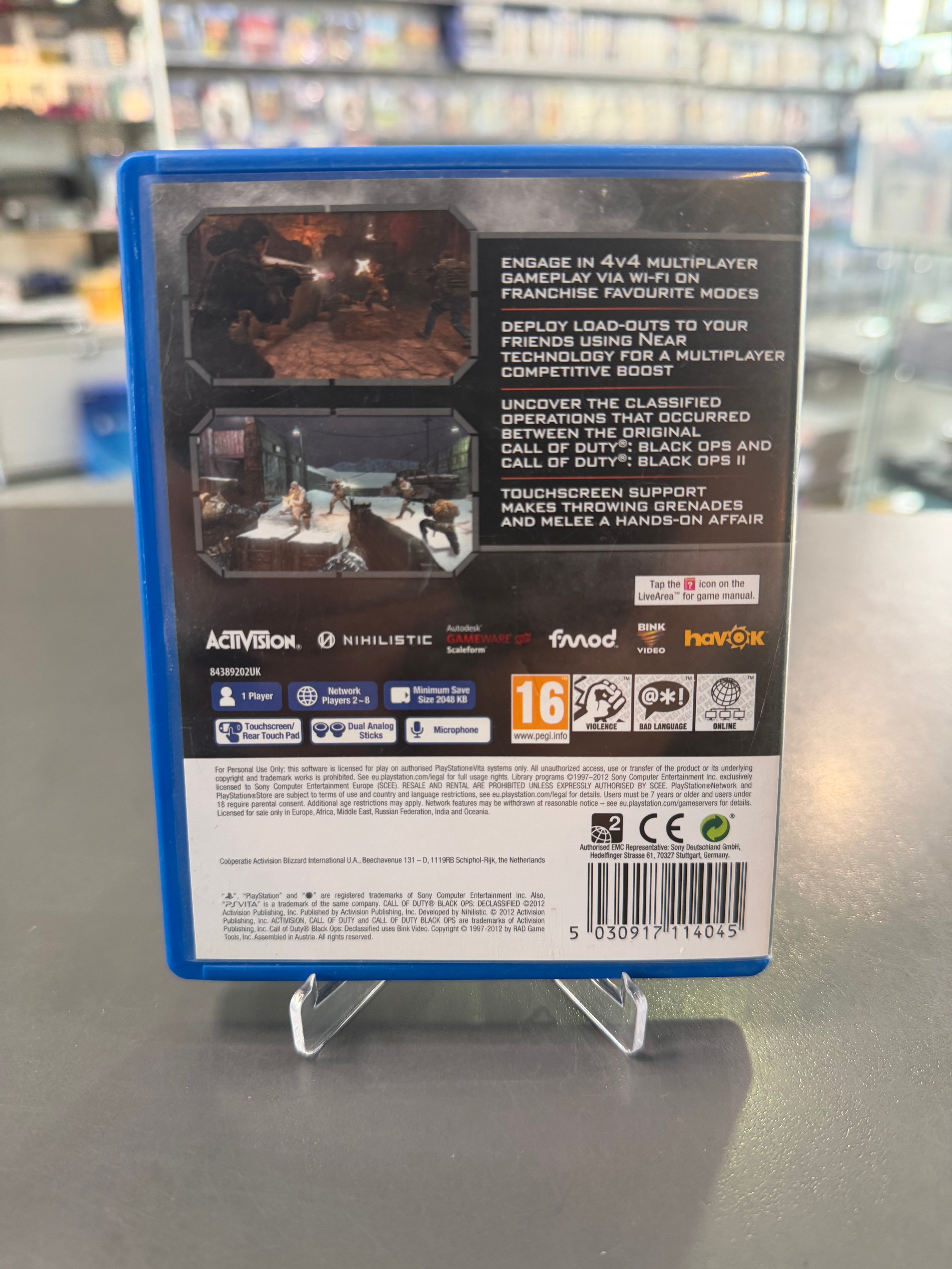 Call of Duty: Black Ops Declassified PS Vita *gebraucht