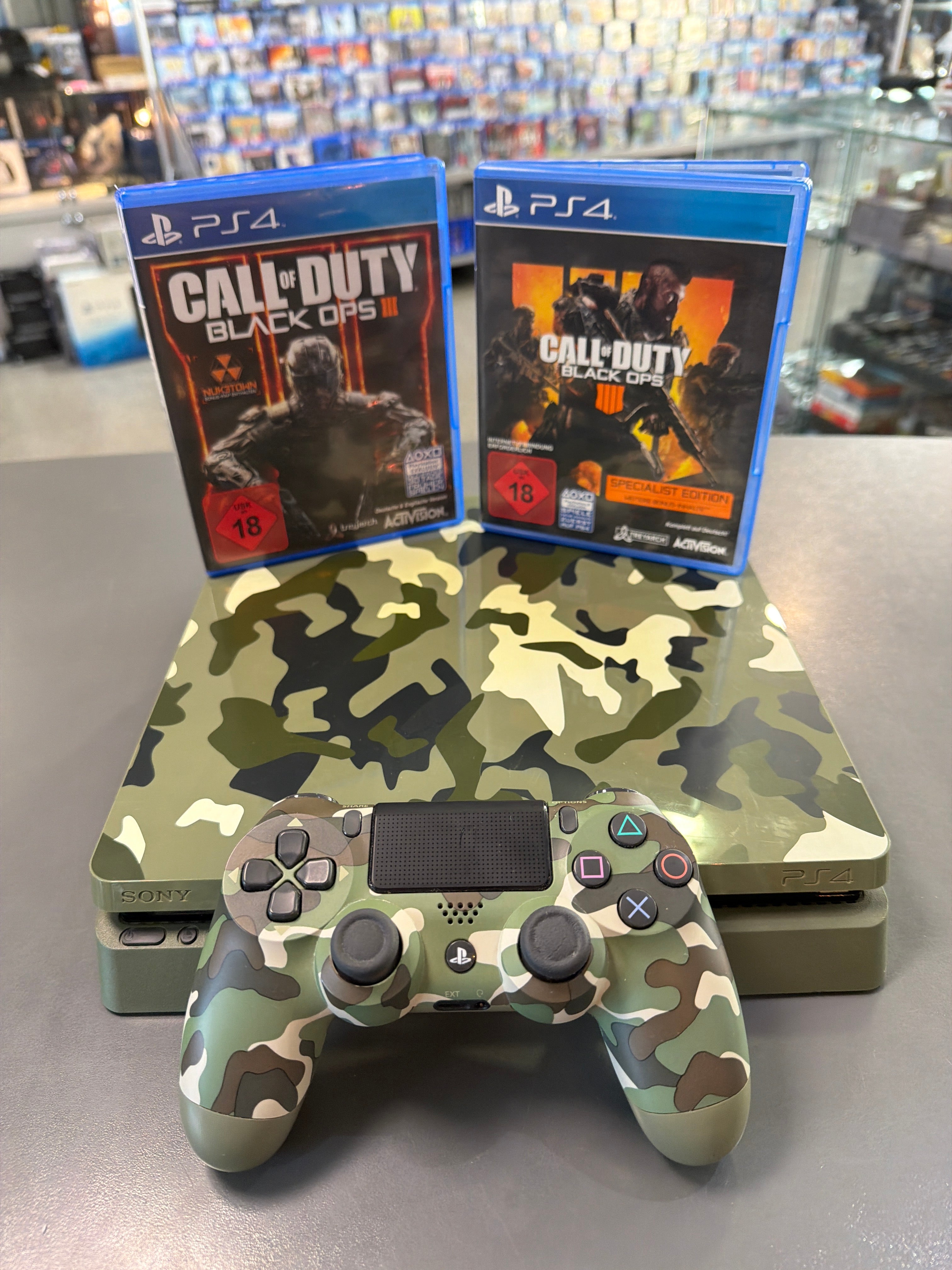 Playstation 4 Konsole Call of Duty Edition 1TB inkl. 2 Spiele *gebraucht*