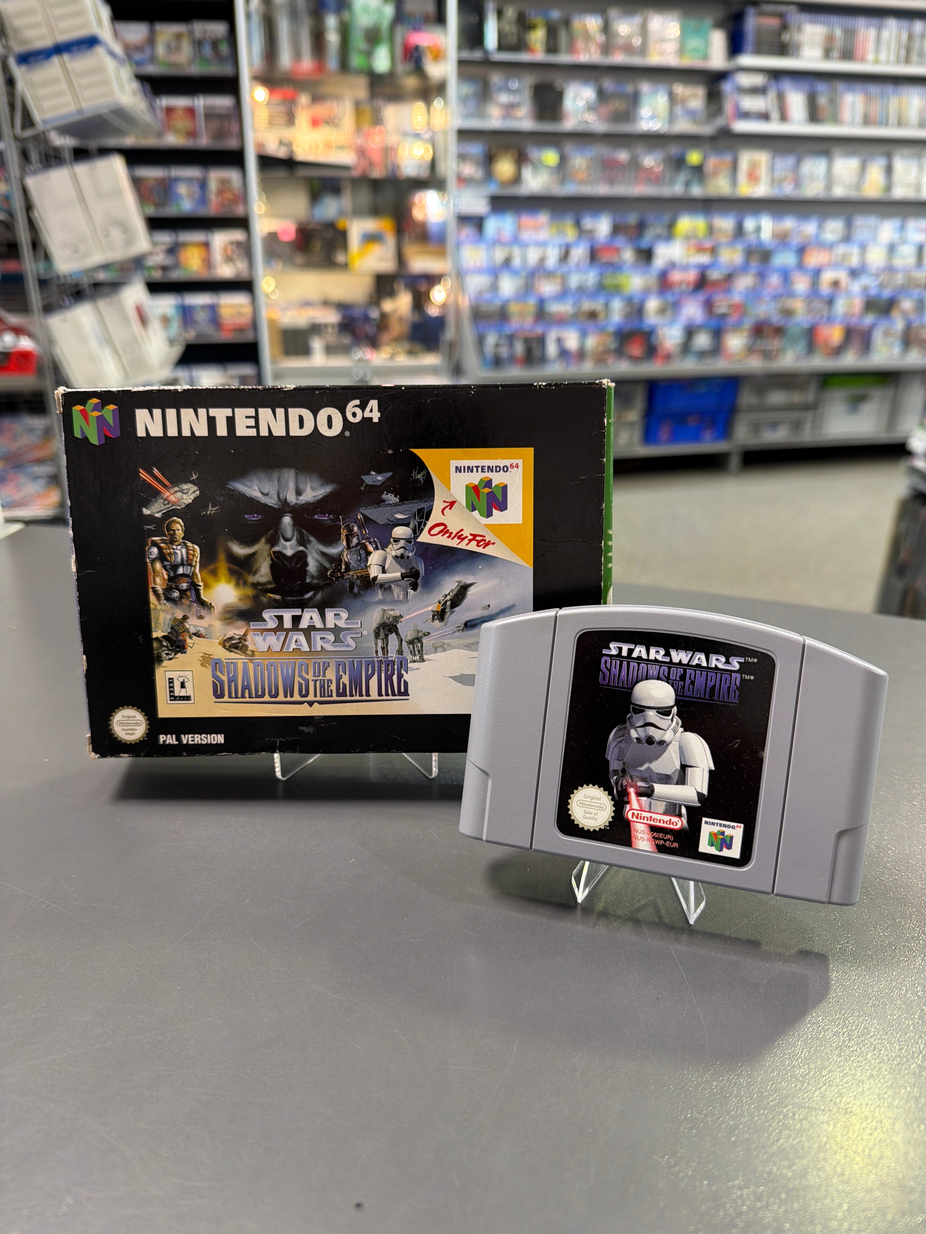 Star Wars Shadows of the Empire N64 OVP *gebraucht