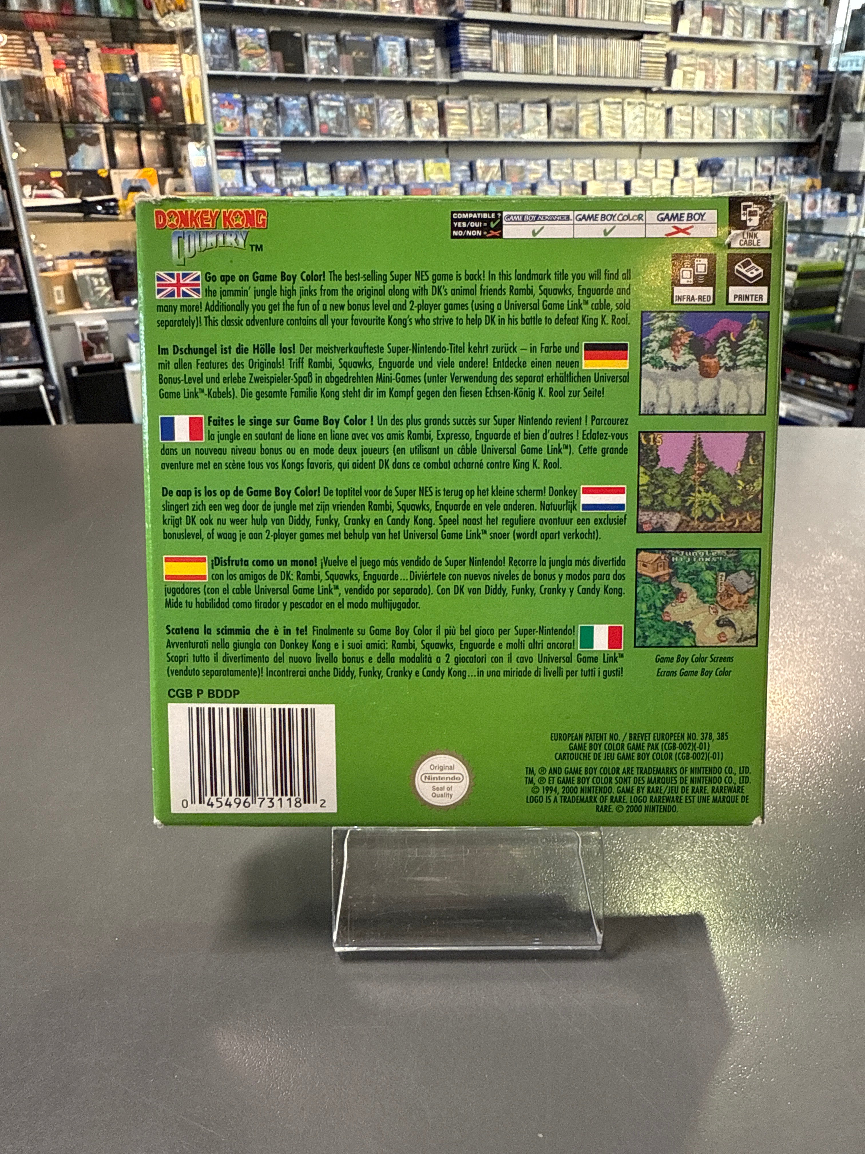 Donkey Kong Country Gameboy Color OVP *gebraucht