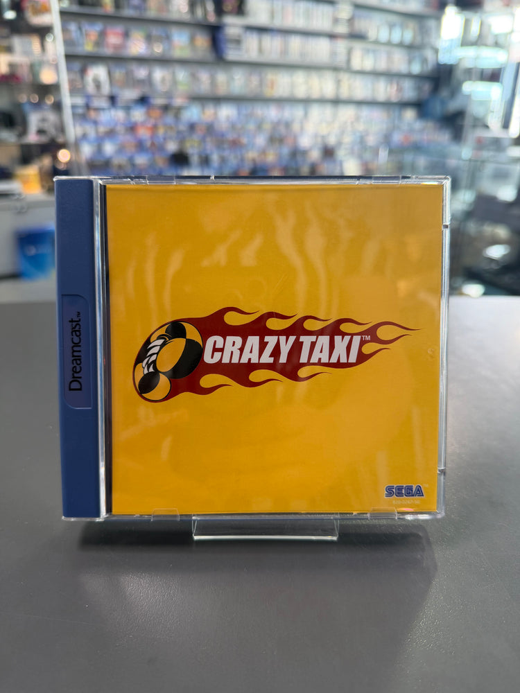 Vorderseite von Crazy Taxi für Sega Dreamcast