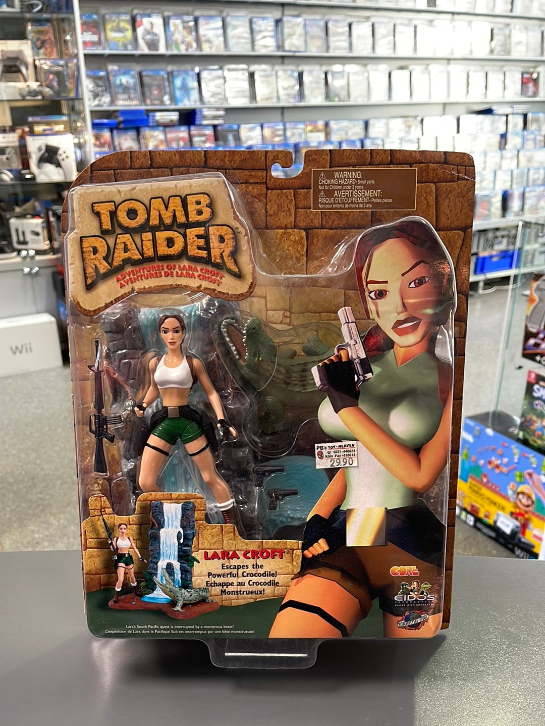 Tomb Raider Adventure of Lara Croft 1999 Neu Crocodile