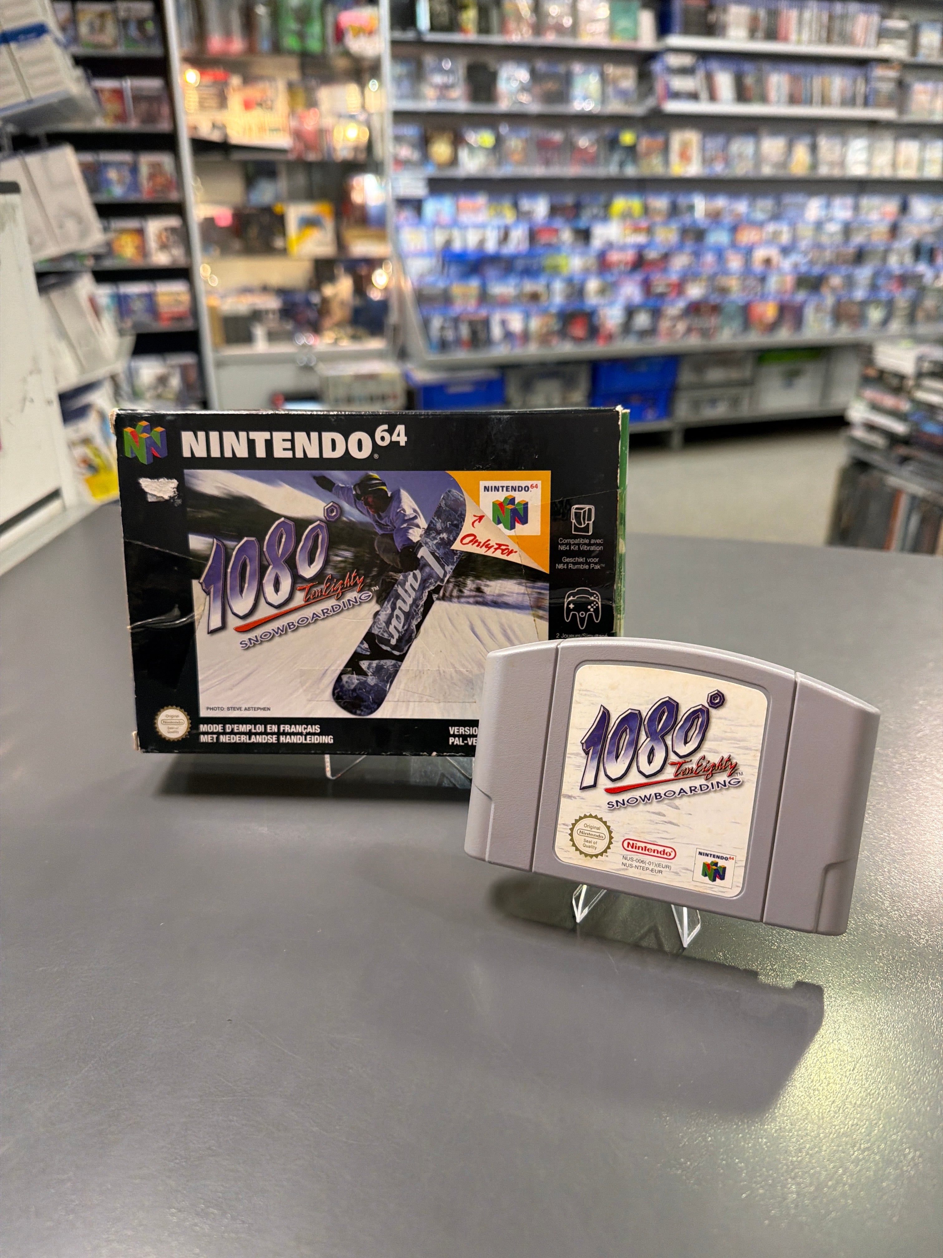 1080 Snowboarding N64 OVP *gebraucht