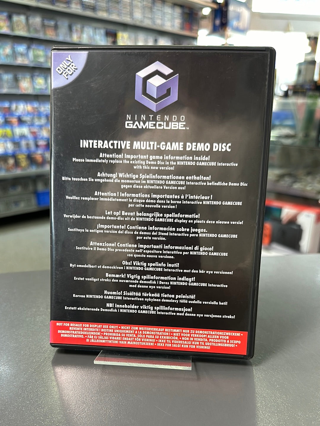 Gamecube Generic Disc Nintendo Gamecube Interactive Multi Game Demo Disc 13/2004