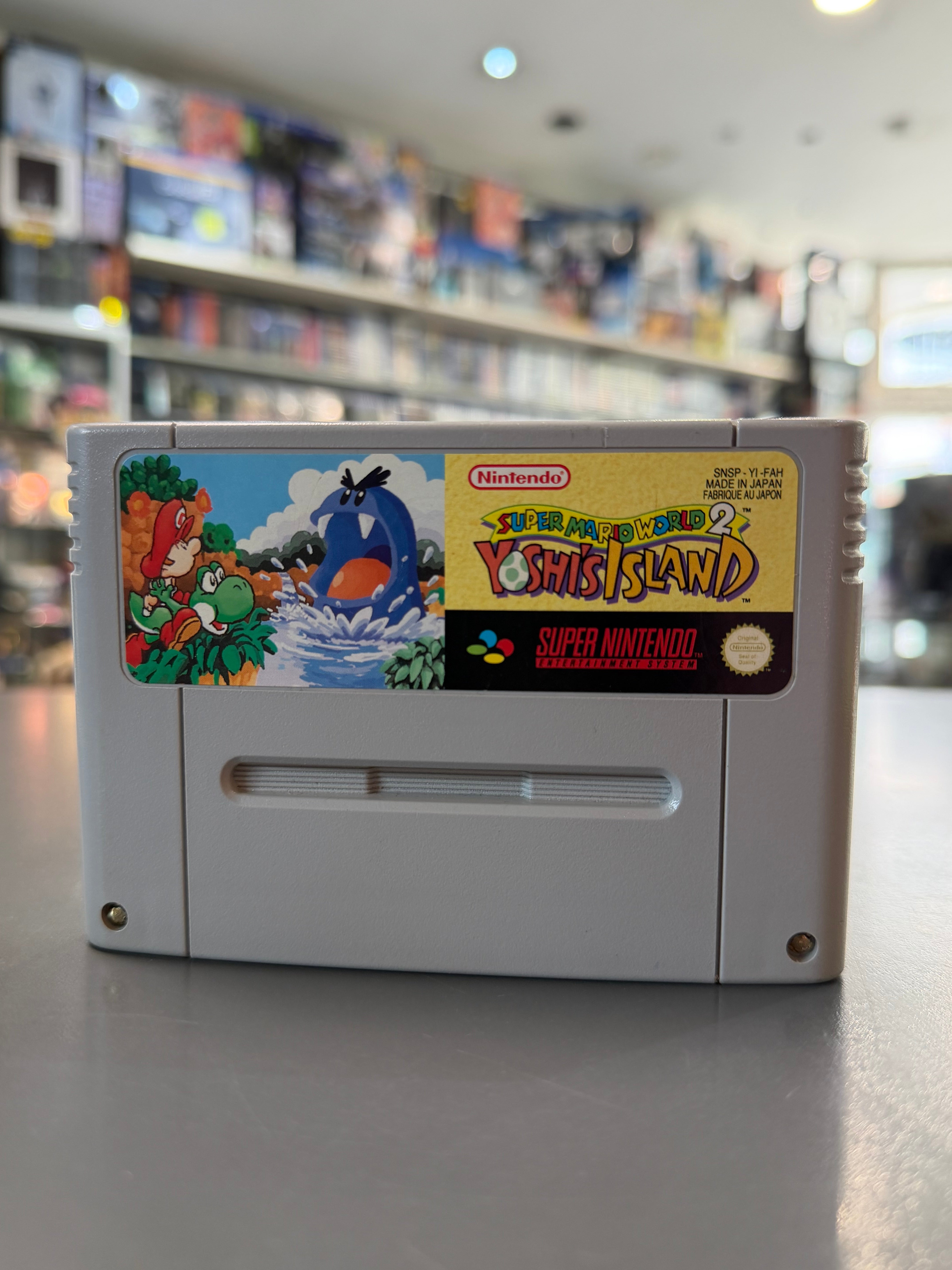 Super Mario Wold 2 Yoshi´s Island SNES, Super Nintendo Modul *gebraucht