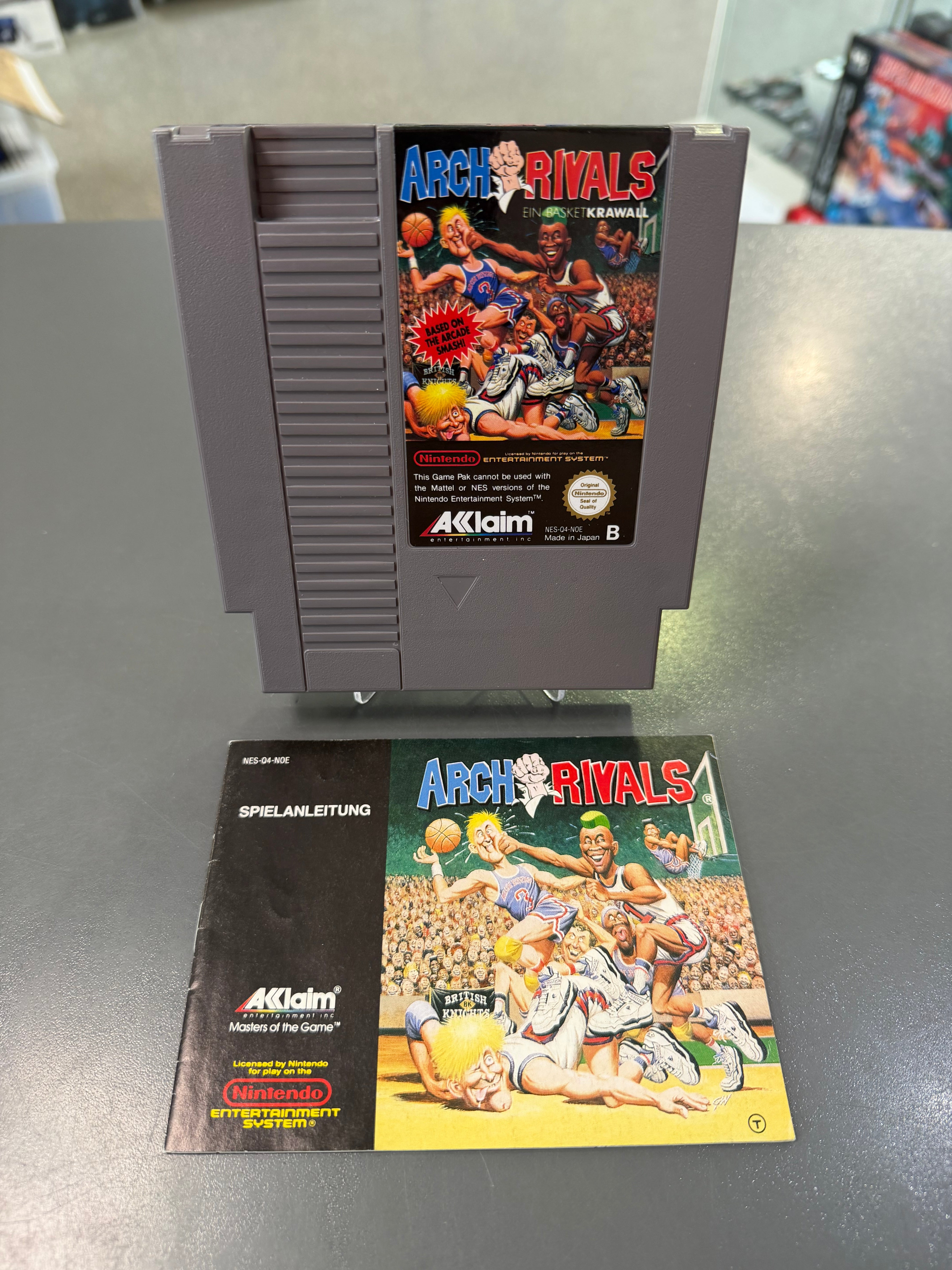 Arch Rivals – NES mit Anleitung *gebraucht