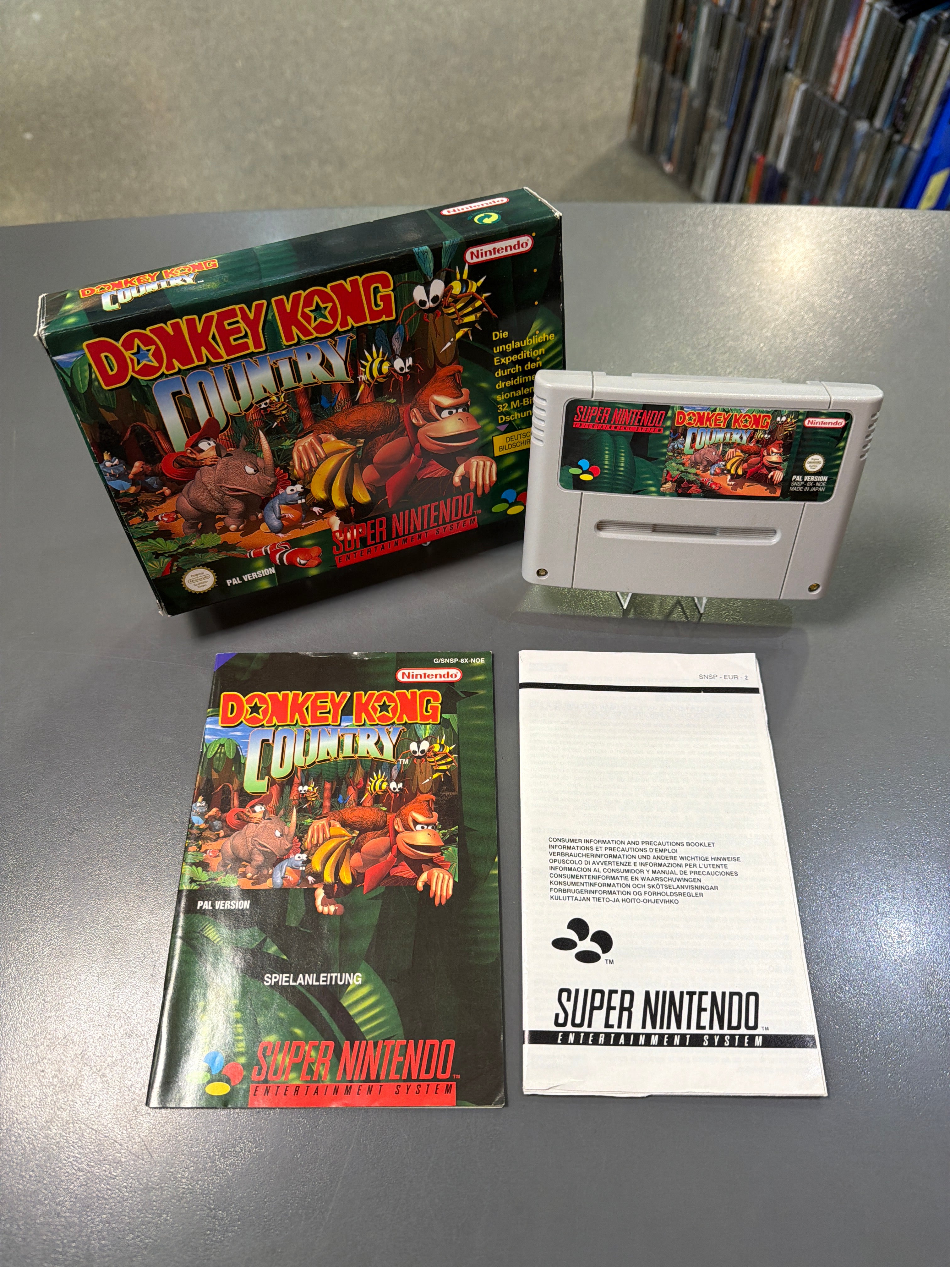 Donkey Kong Country Super Nintendo OVP *gebraucht