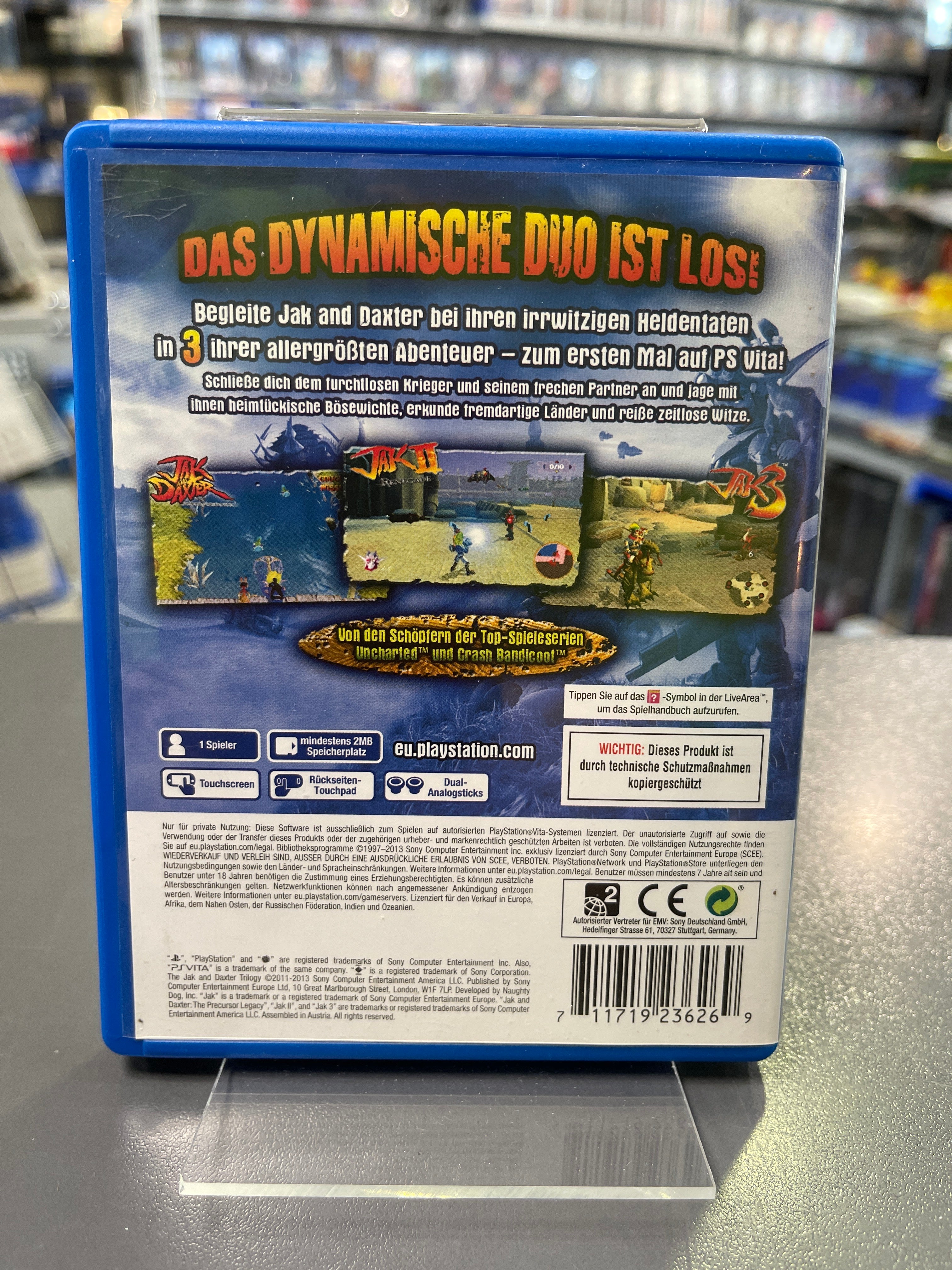 The Jak and Daxter Trilogy PlayStation Vita *gebraucht