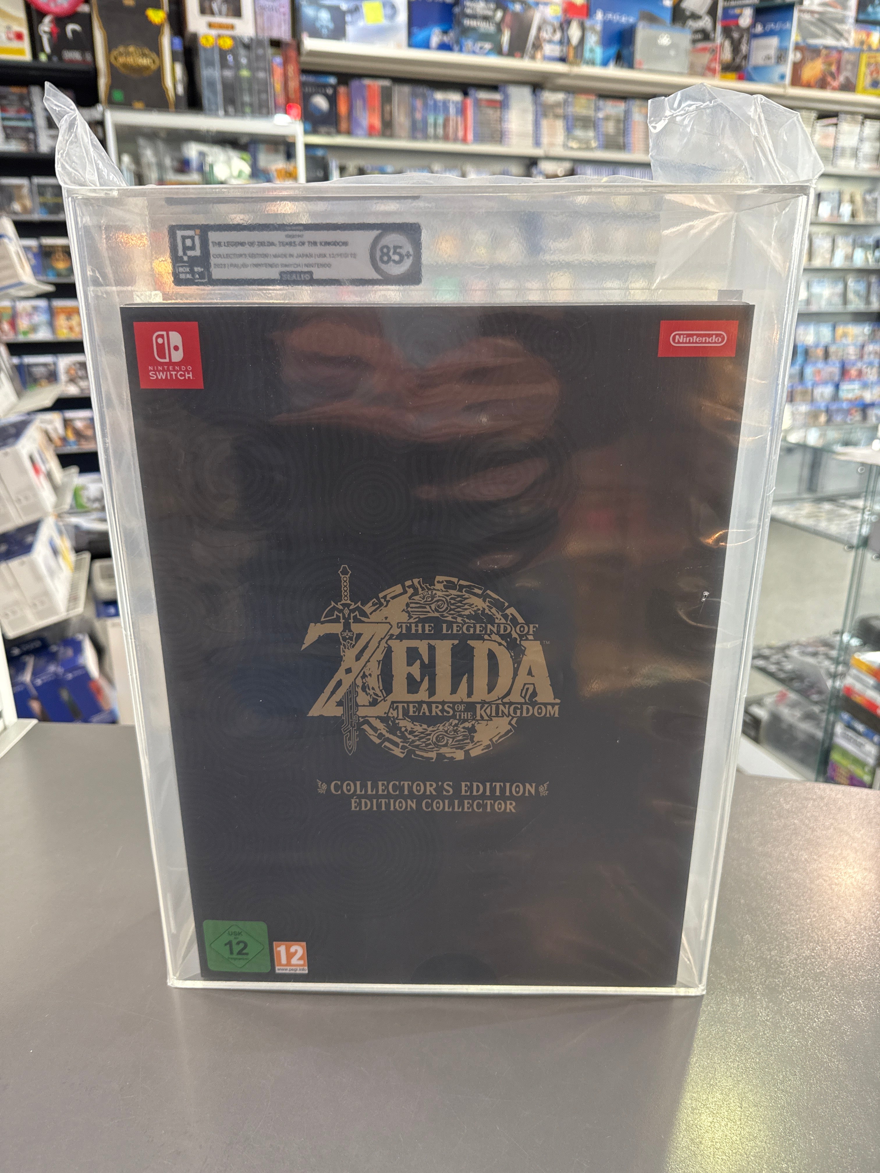 Nintendo Zelda: Tears of the Kingdom sealed *Pixelgrading 85