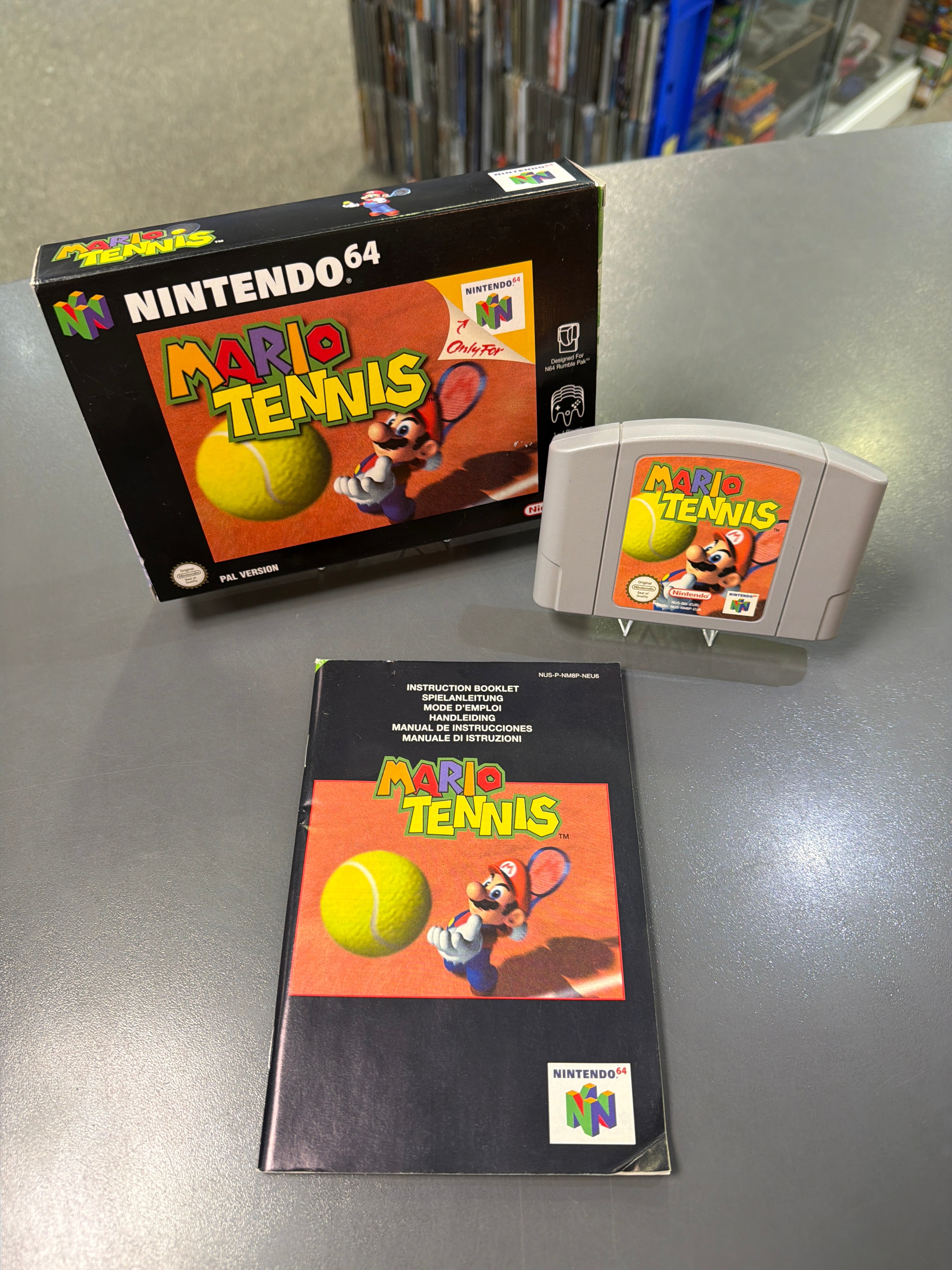 Mario Tennis Nintendo 64 OVP *gebraucht