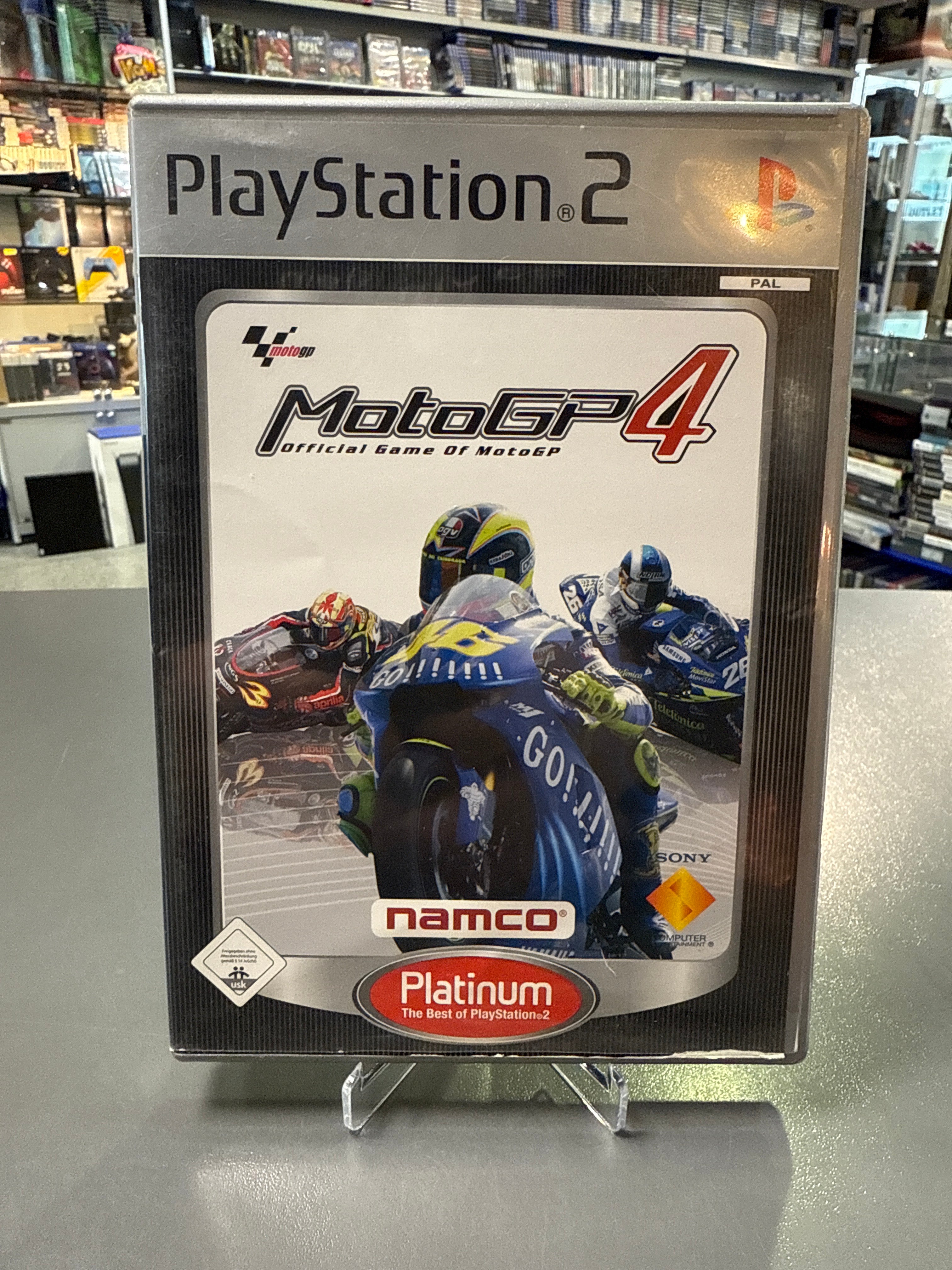 Moto GP 4 [Platinum] Playstation 2 / PS2 *gebraucht