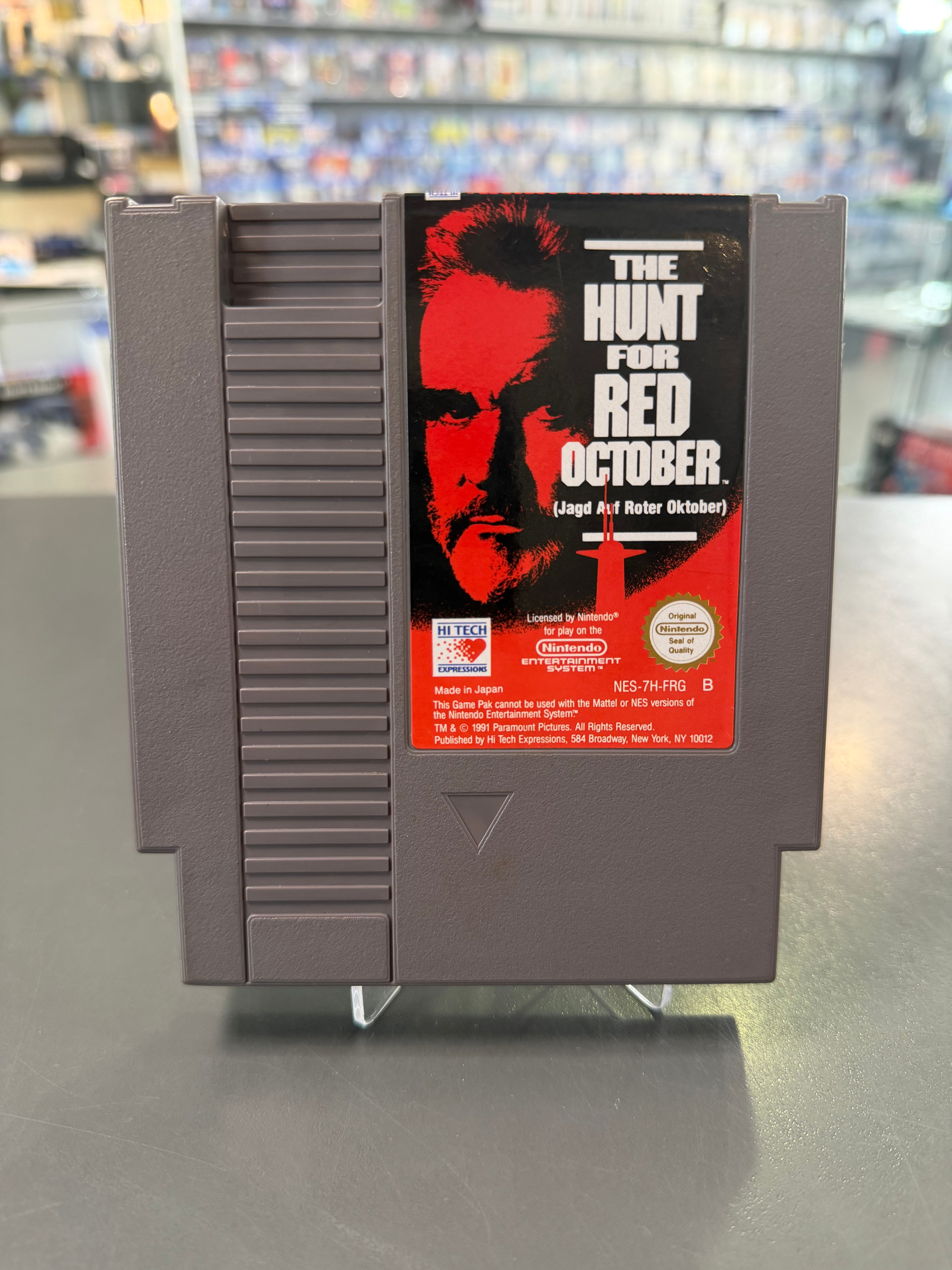 The Hunt for Red October – NES mit Anleitung *gebraucht