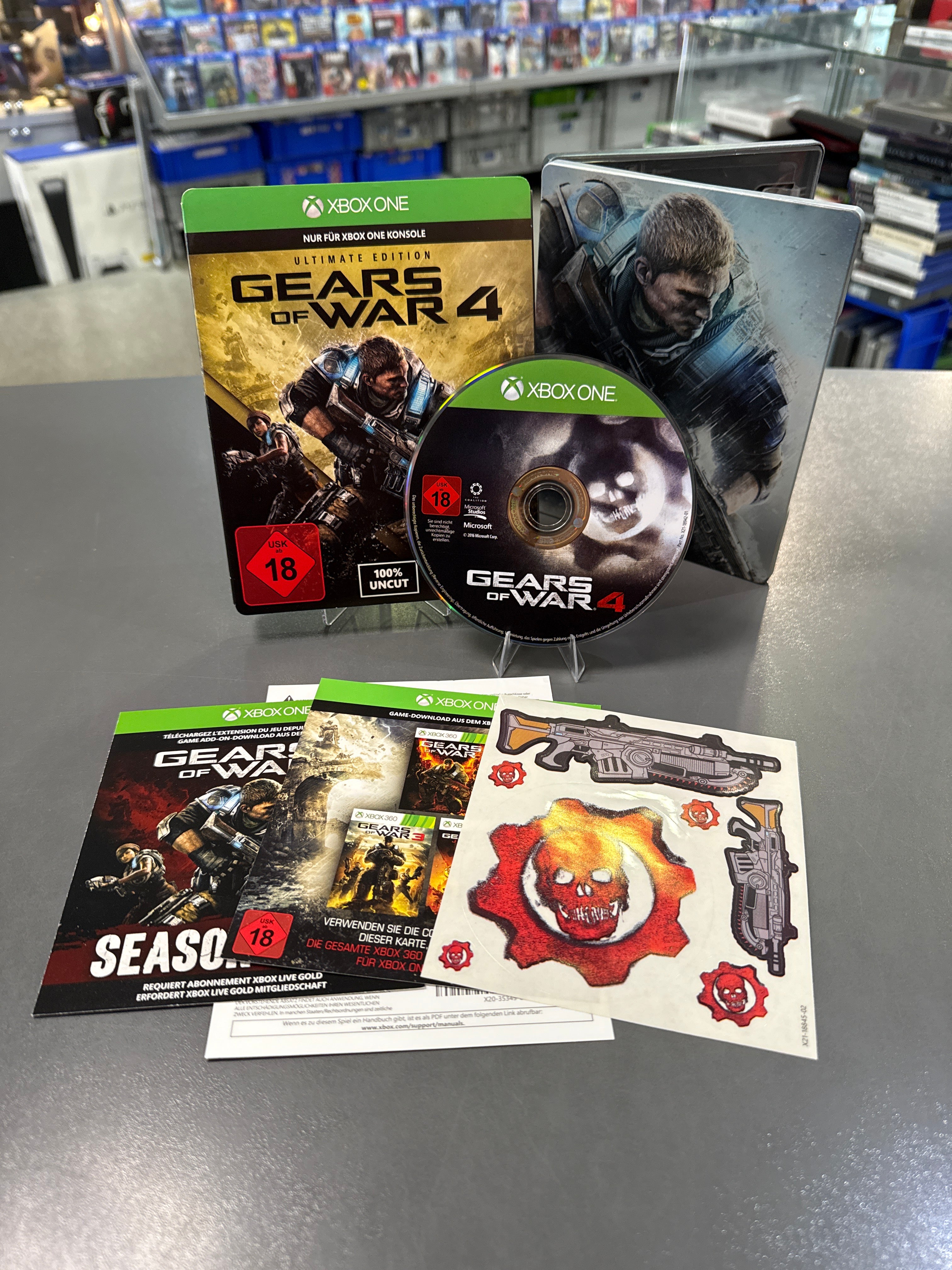 Gears of War 4 - Ultimate Edition Steelbook  [Xbox One] *gebraucht