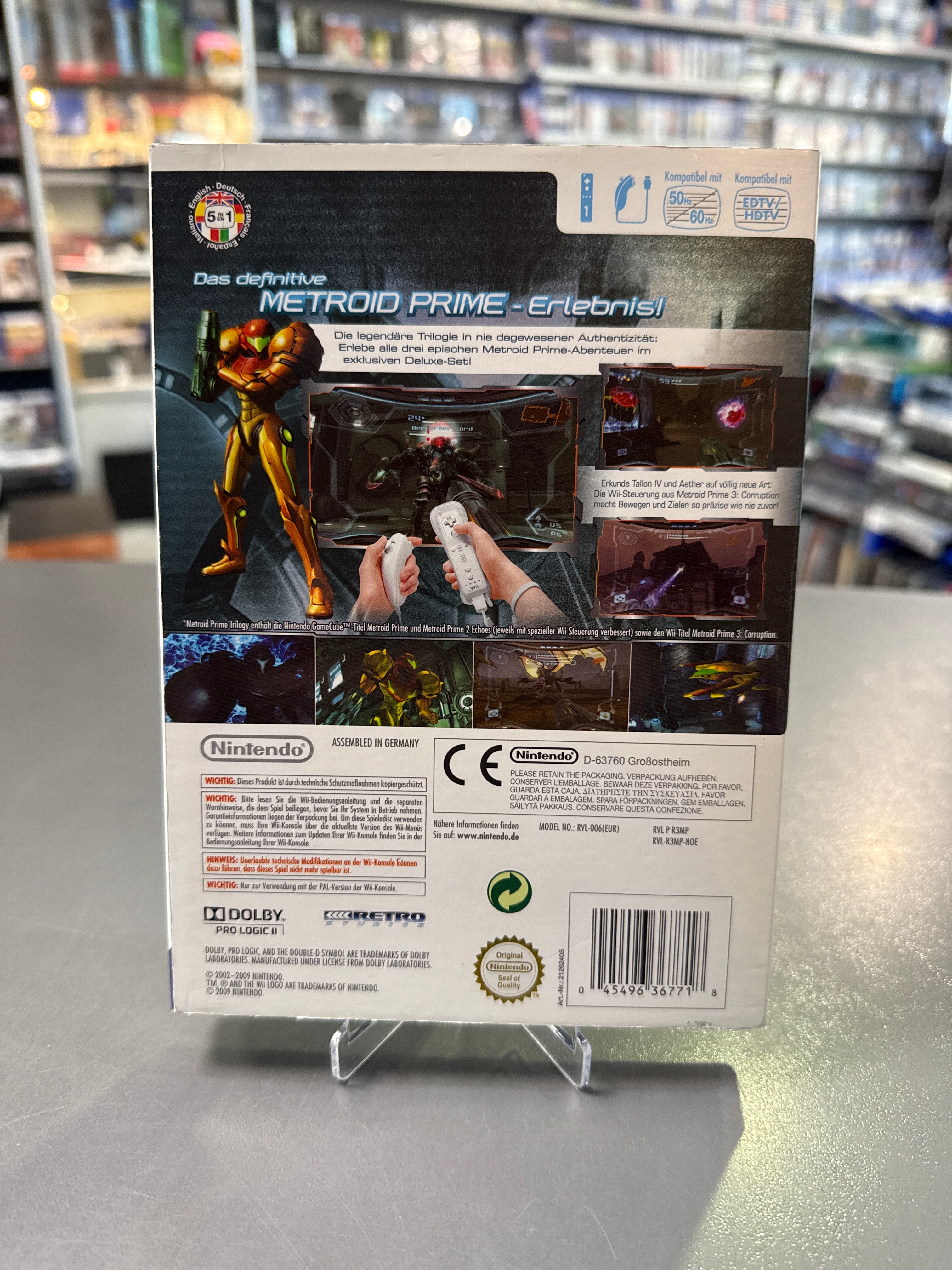 Metroid Prime Trilogy Nintendo Wii *gebraucht