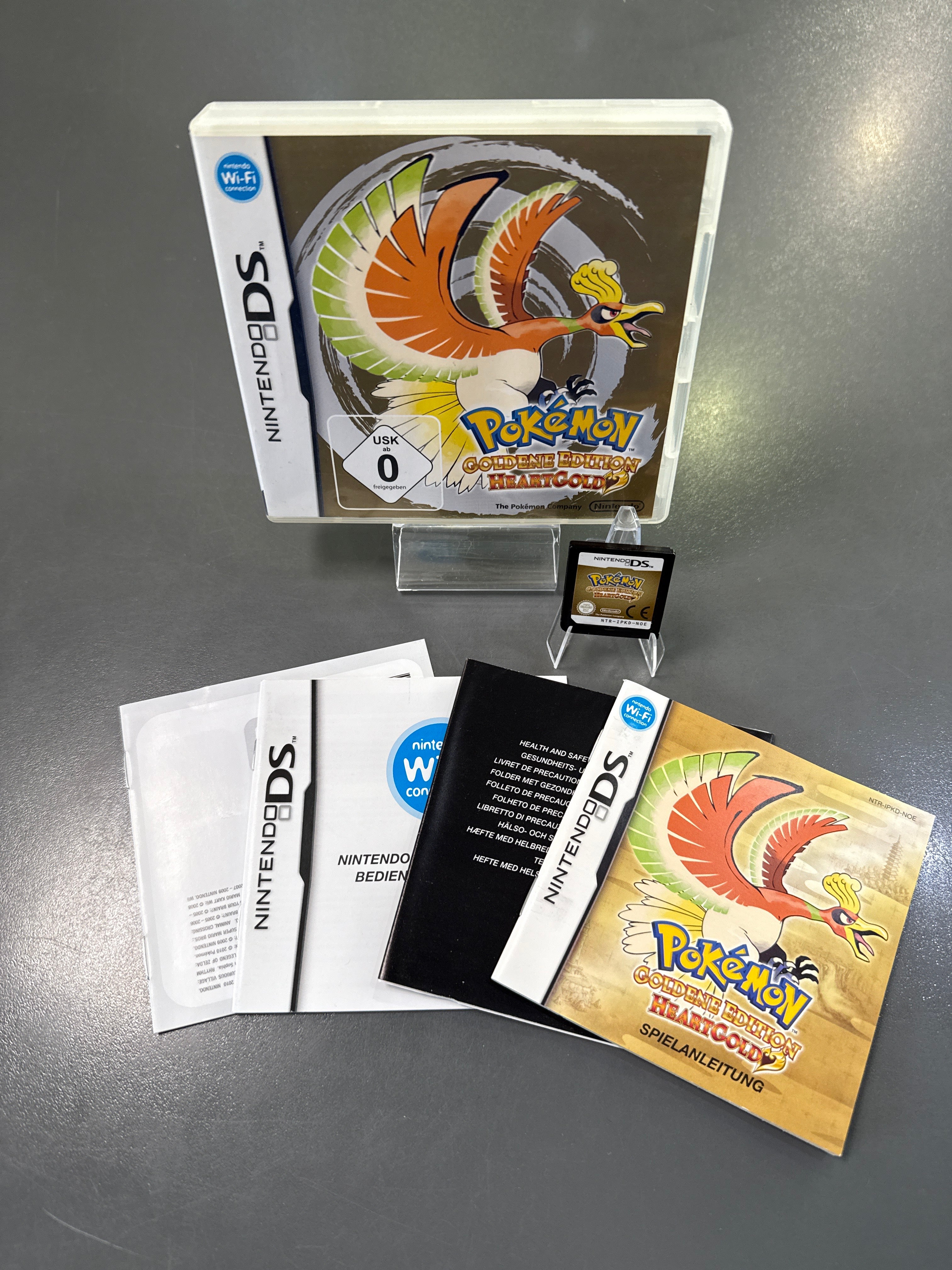 Pokémon Goldene Edition-Heart Gold DS/3DS *gebraucht