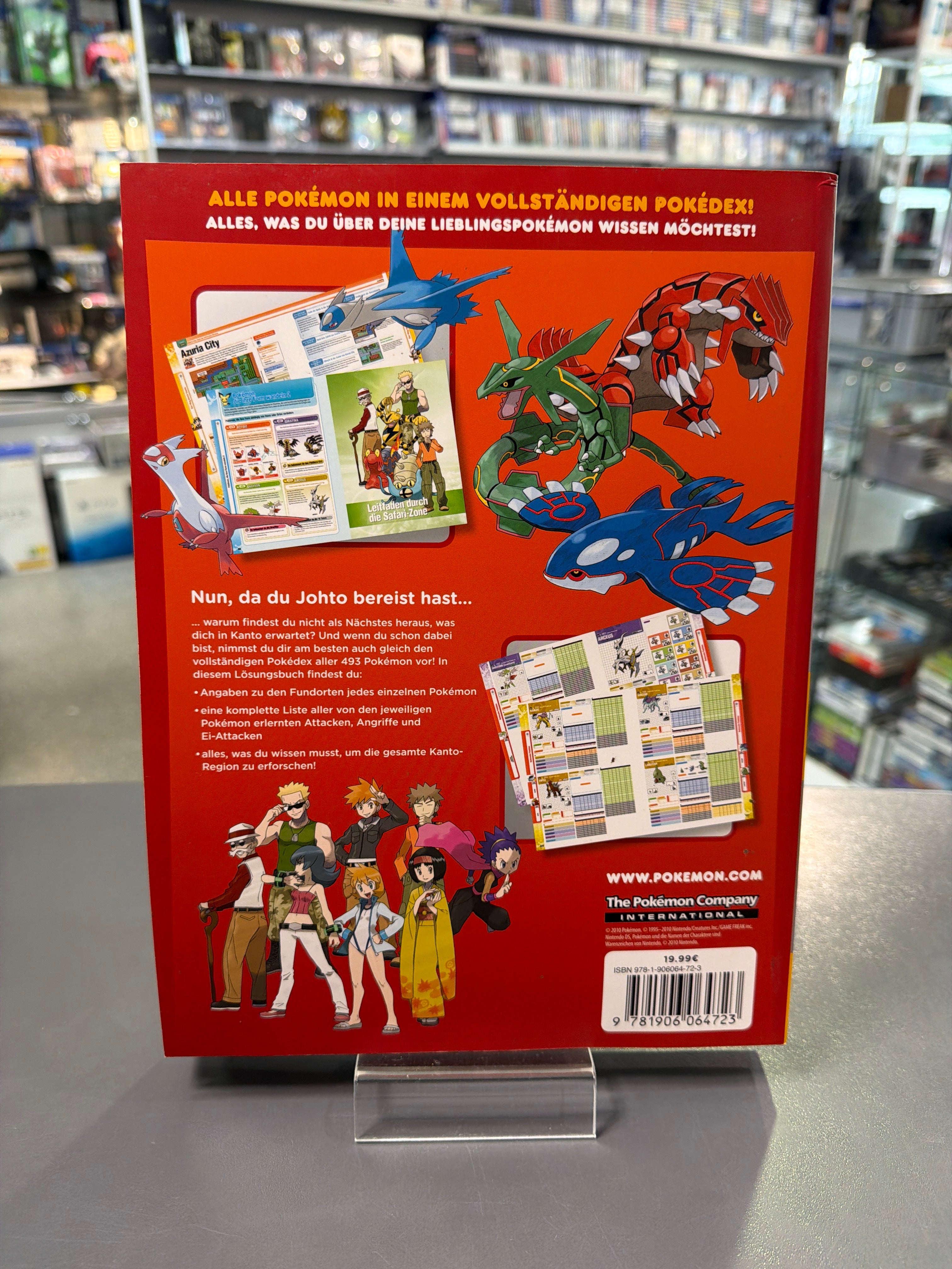 Pokedex Heartgold und Soulsilver Lösungsbuch  *gebraucht