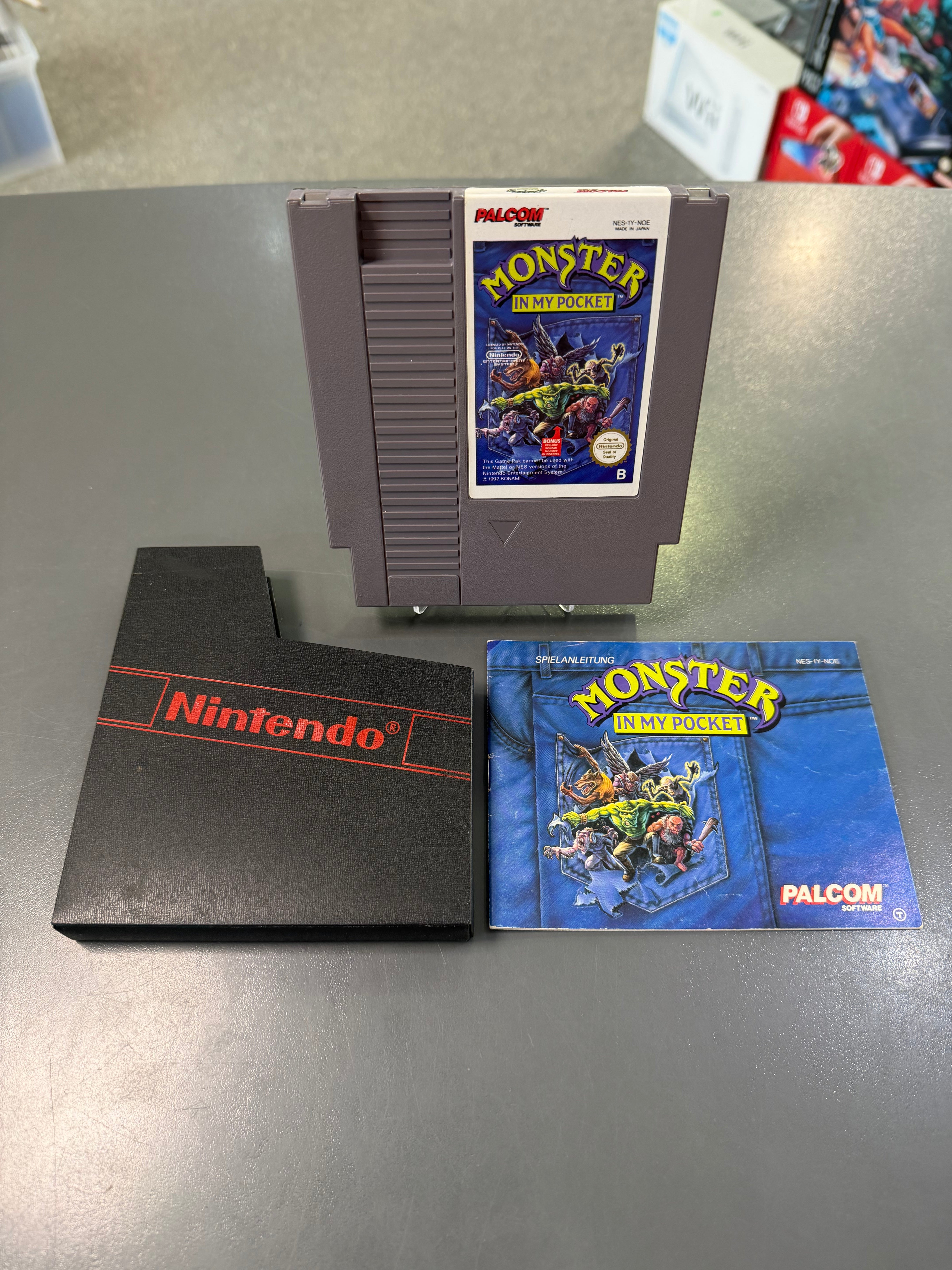 Monster in My Pocket – NES mit Schuber und Anleitung *gebraucht
