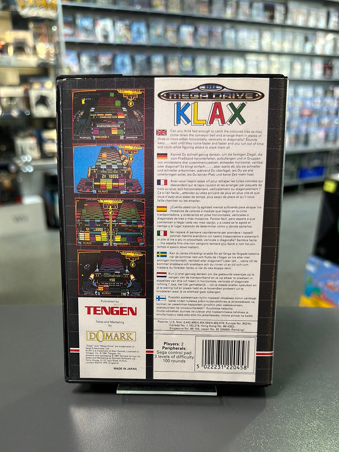 Sega Mega Drive Klax