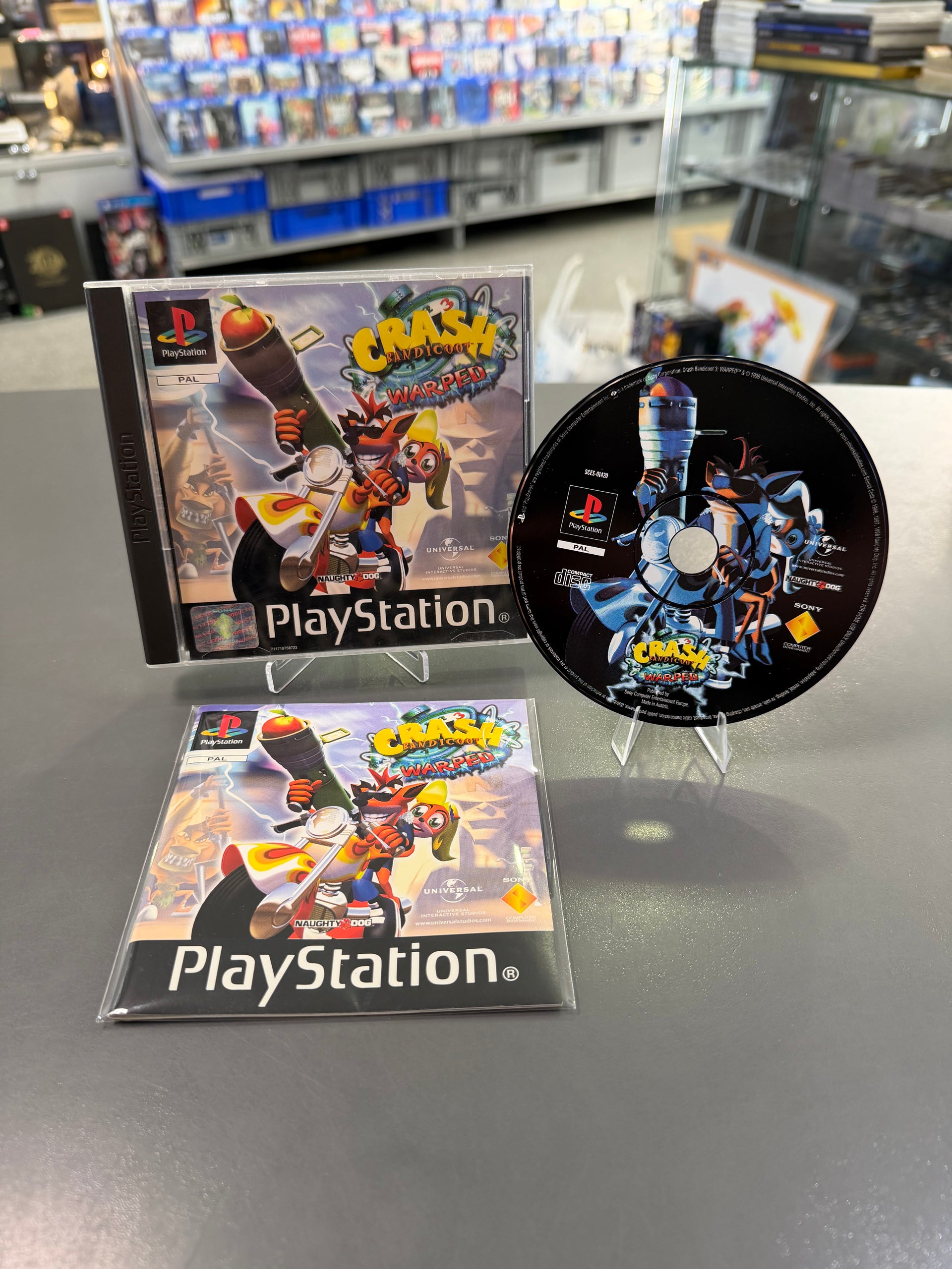 Crash Bandicoot 3 Warped Playstation 1, PS1 *gebraucht