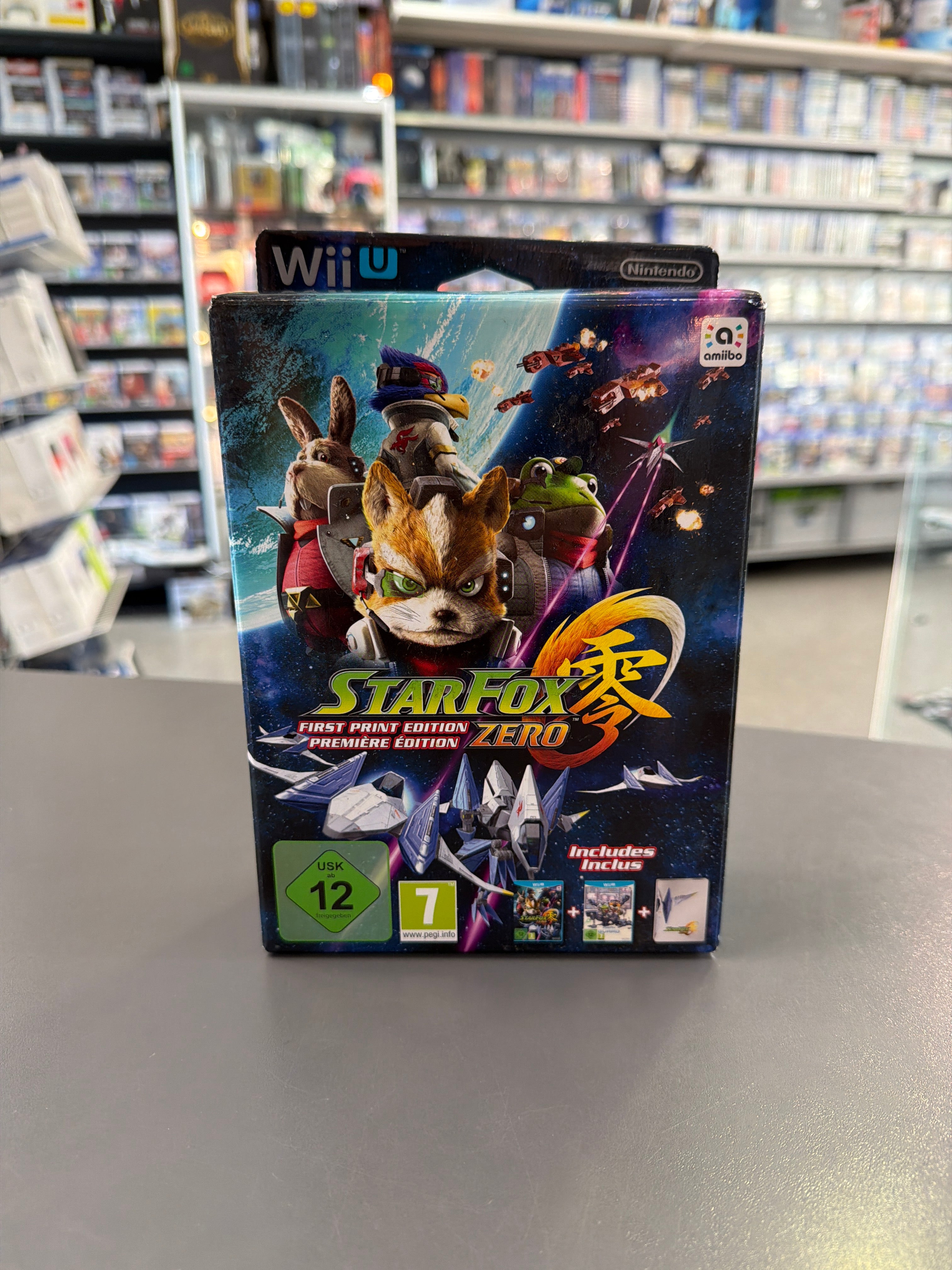 Star Fox Zero First Print Edition inkl. Star Fox Zero Guard - Nintendo Wii U *Neu