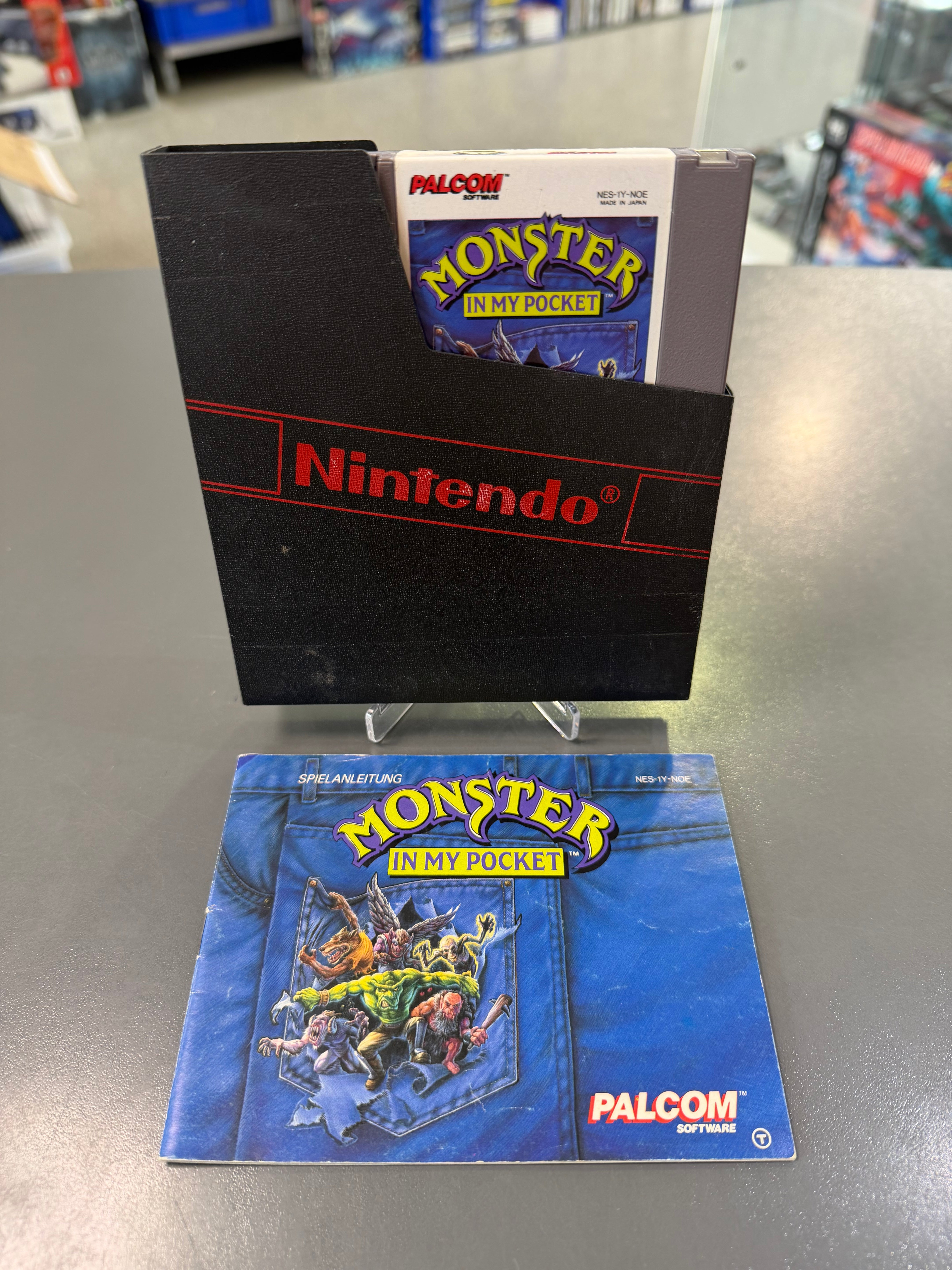Monster in My Pocket – NES mit Schuber und Anleitung *gebraucht