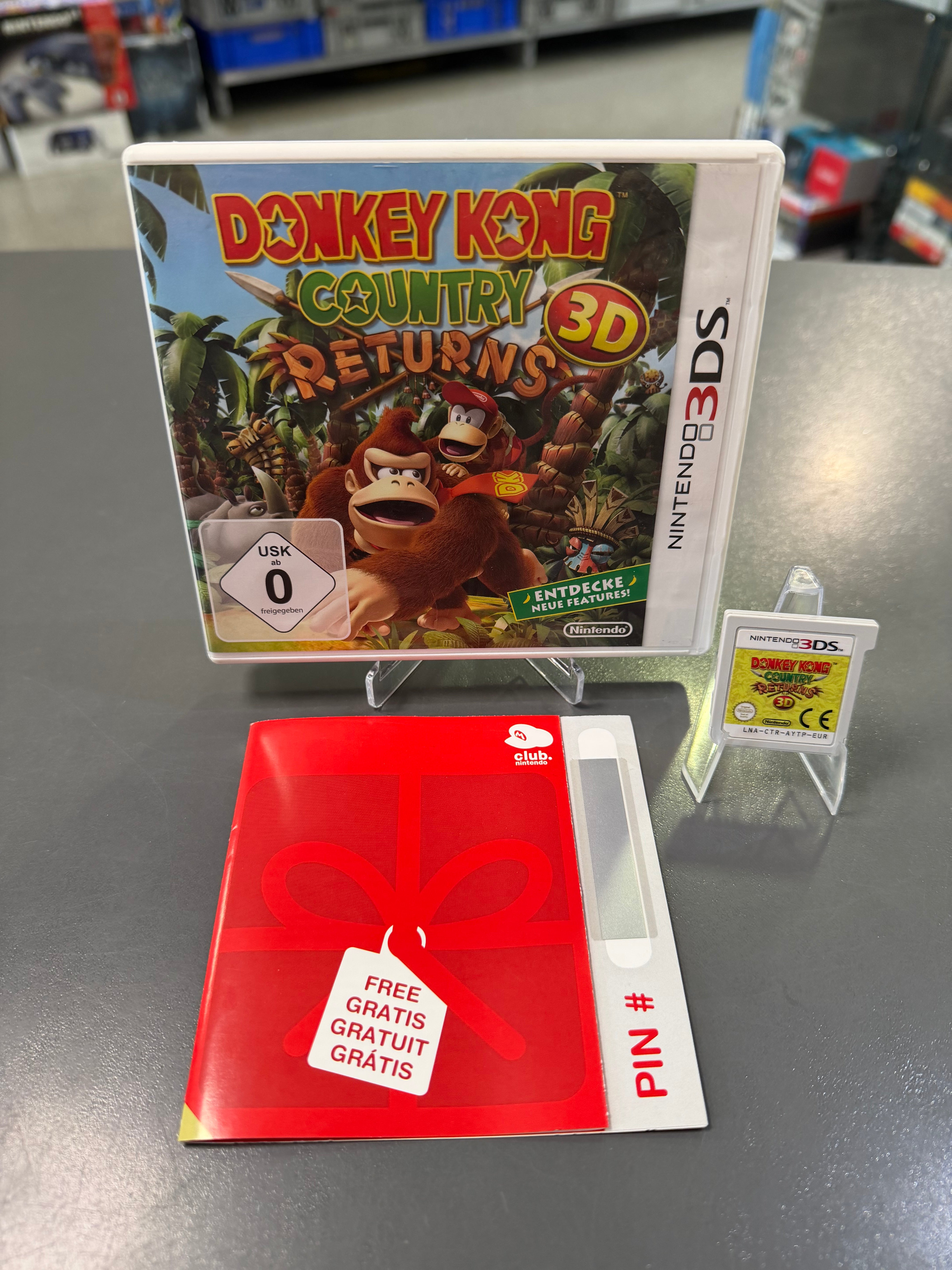 Donkey Kong Country Returns 3D - Nintendo 3DS *gebraucht