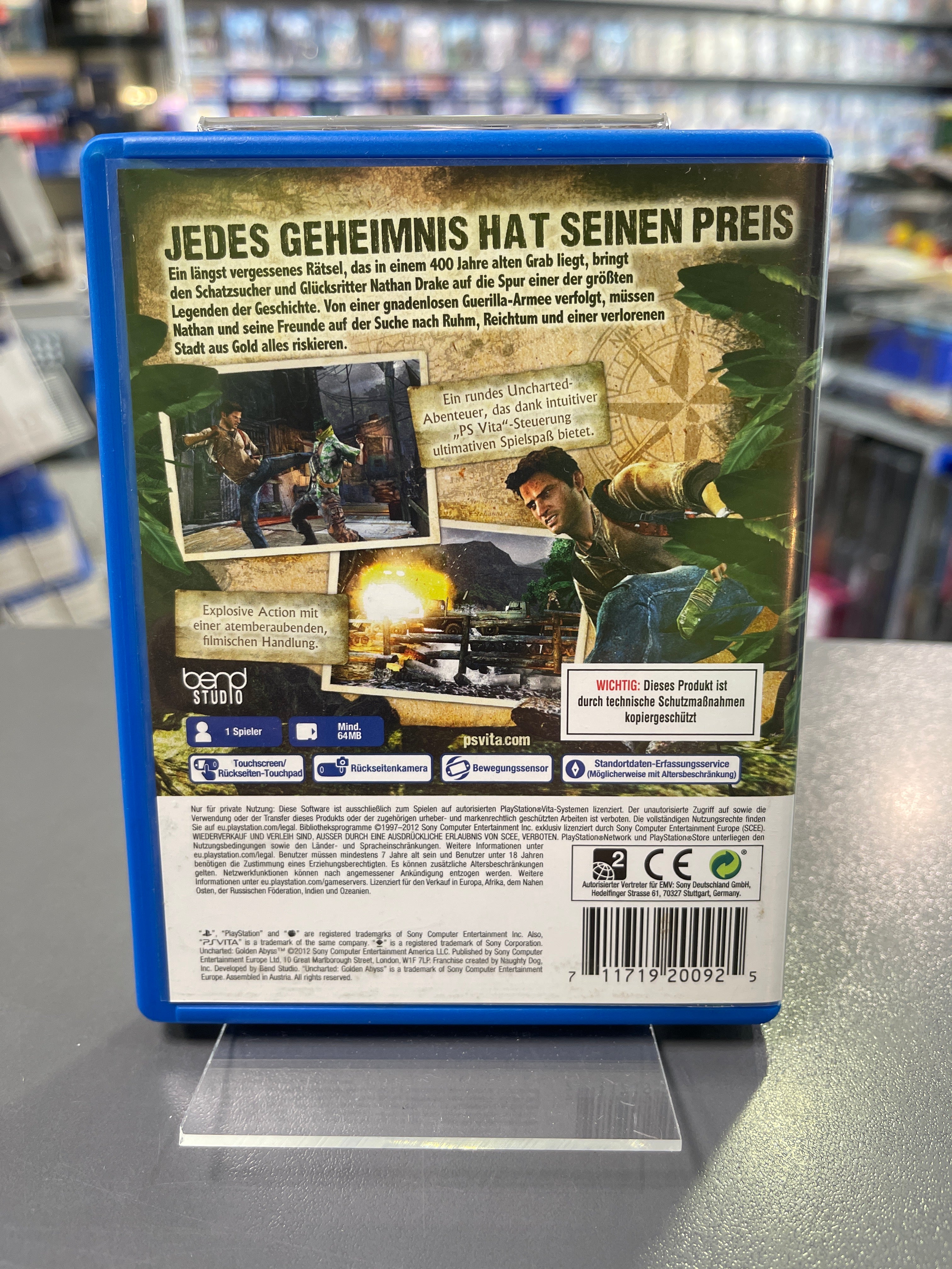 Uncharted: Golden Abyss PlayStation Vita *gebraucht