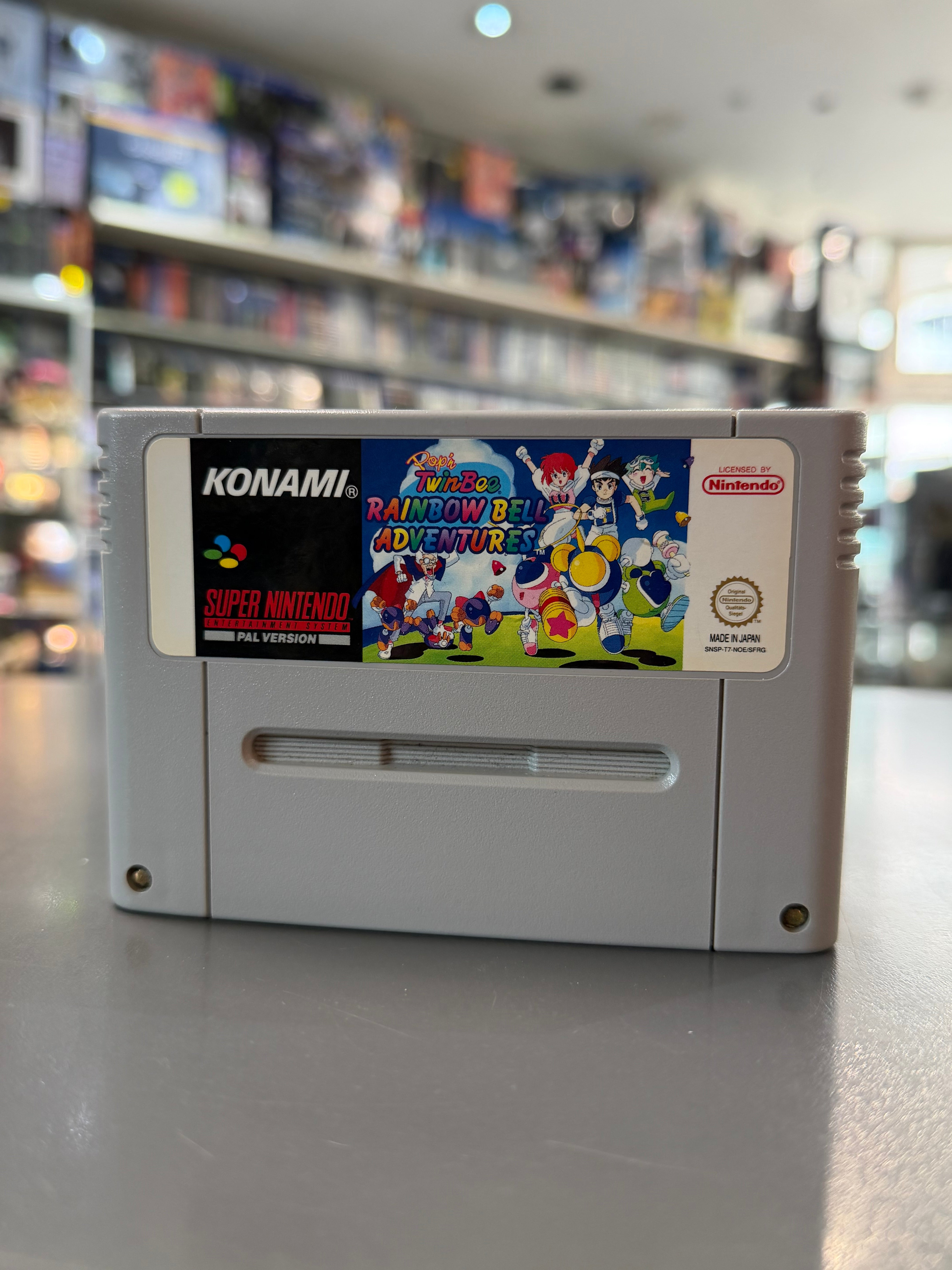 Pop´n Twinbee: Rainbow Bell Adventures SNES, Super Nintendo Modul *gebraucht