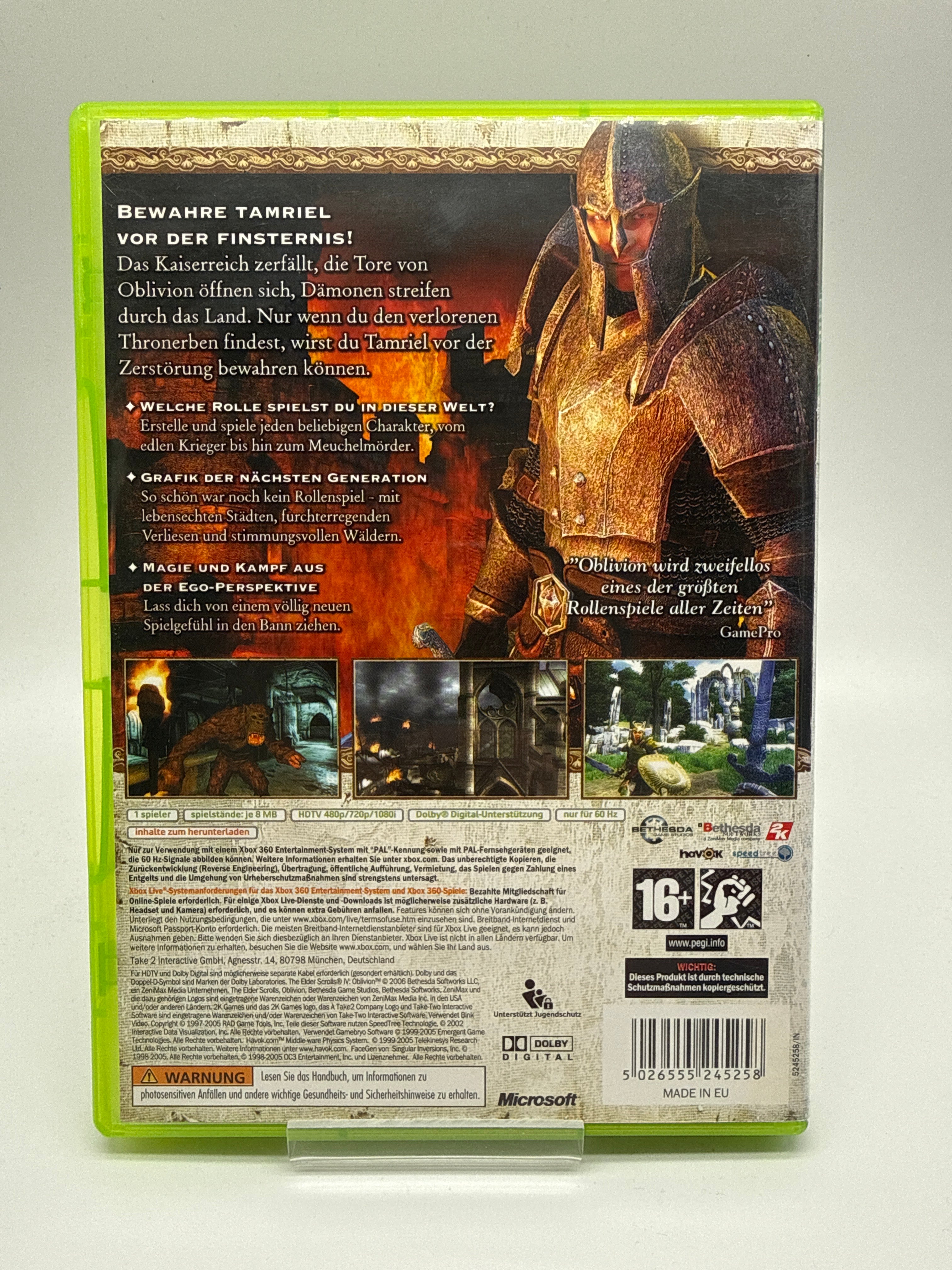 The Elder Scrolls IV: Oblivion Xbox 360 *gebraucht