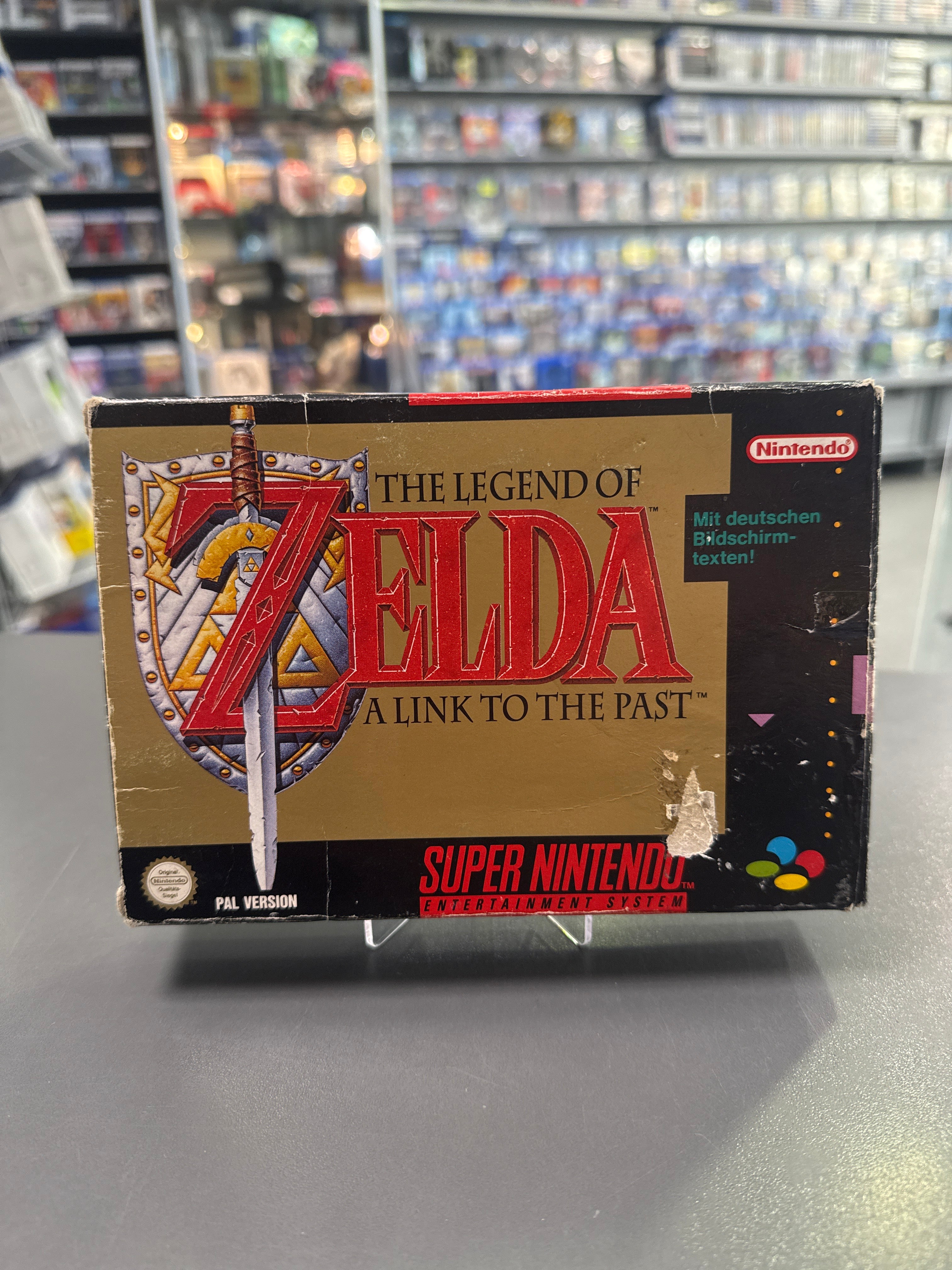 The Legend of Zelda: A Link to the Past Super Nintendo,SNES OVP *gebraucht