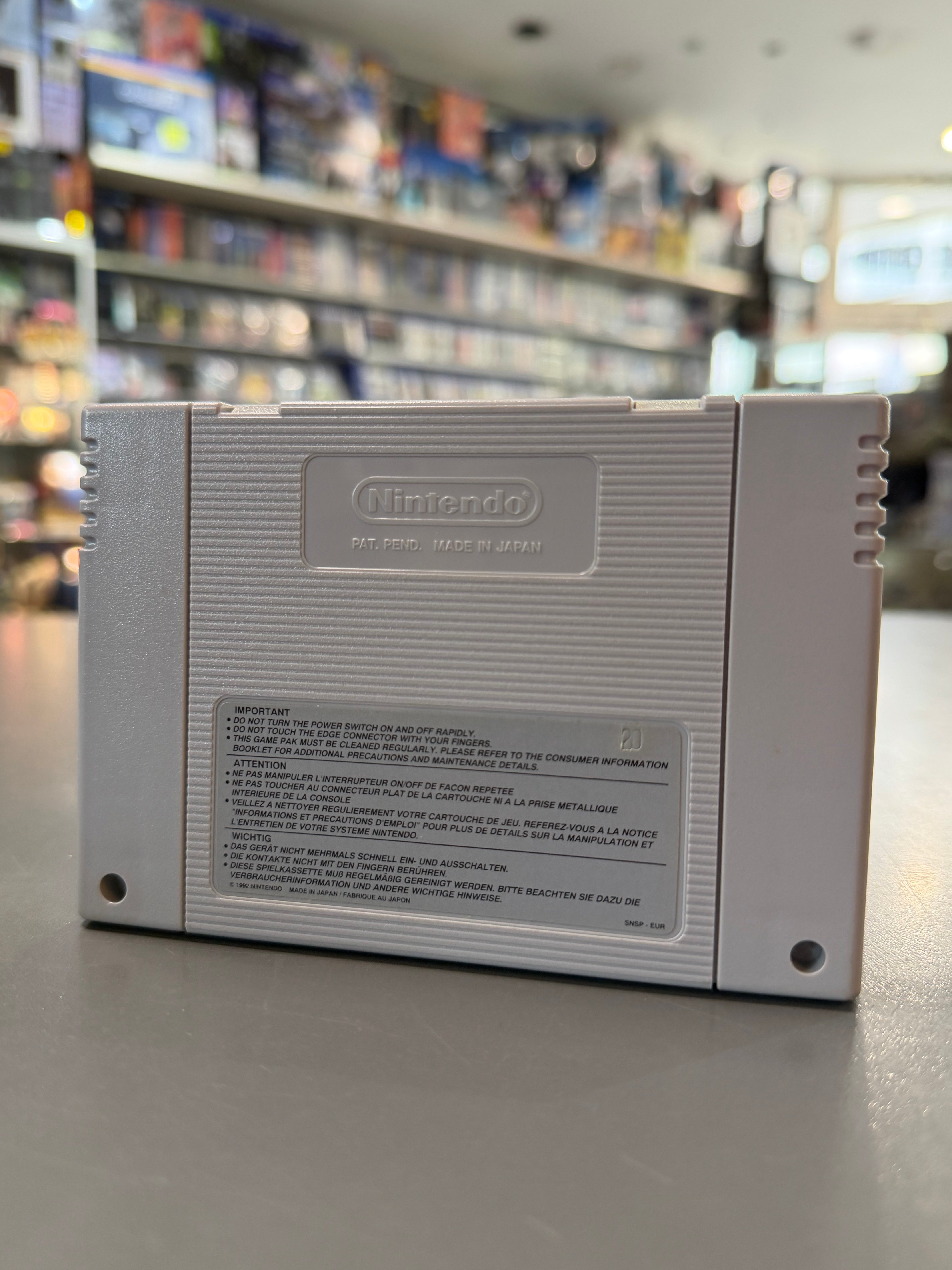 International Superstar Soccer SNES, Super Nintendo Modul *gebraucht