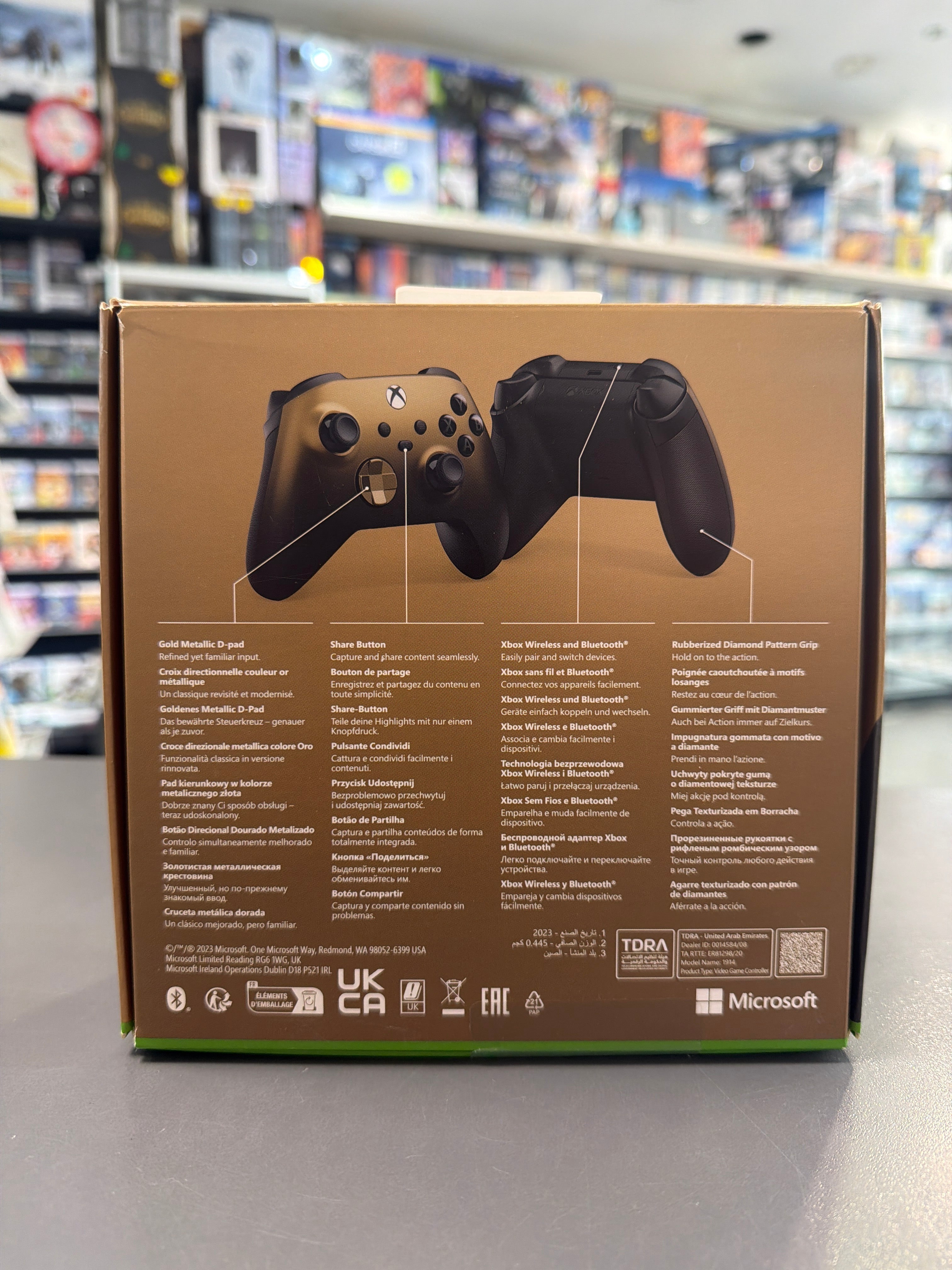 Xbox Wireless Controller – Gold Shadow Special Editionm *Neu
