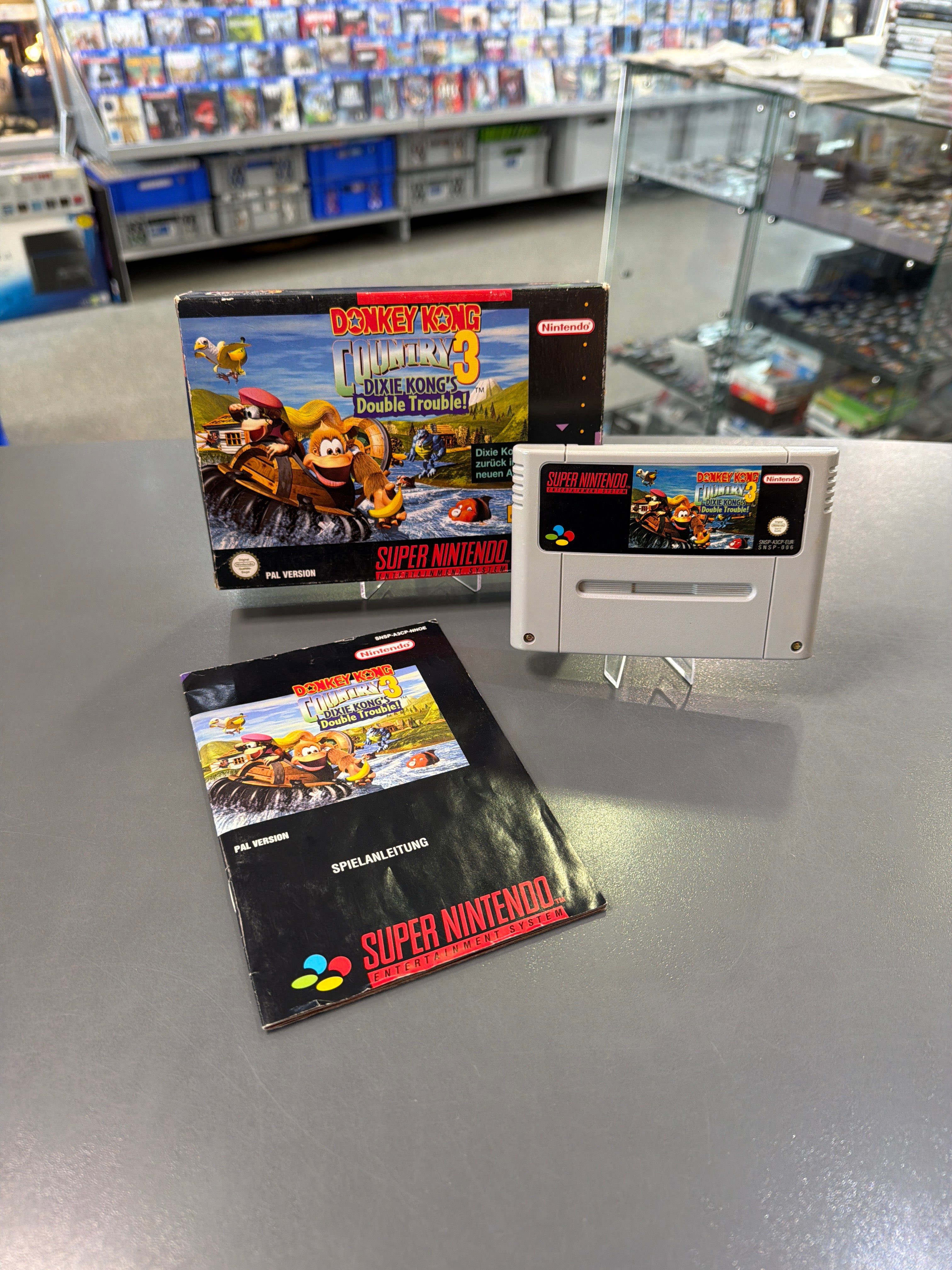 Donkey Kong Country 3 Super Nintendo OVP *gebraucht