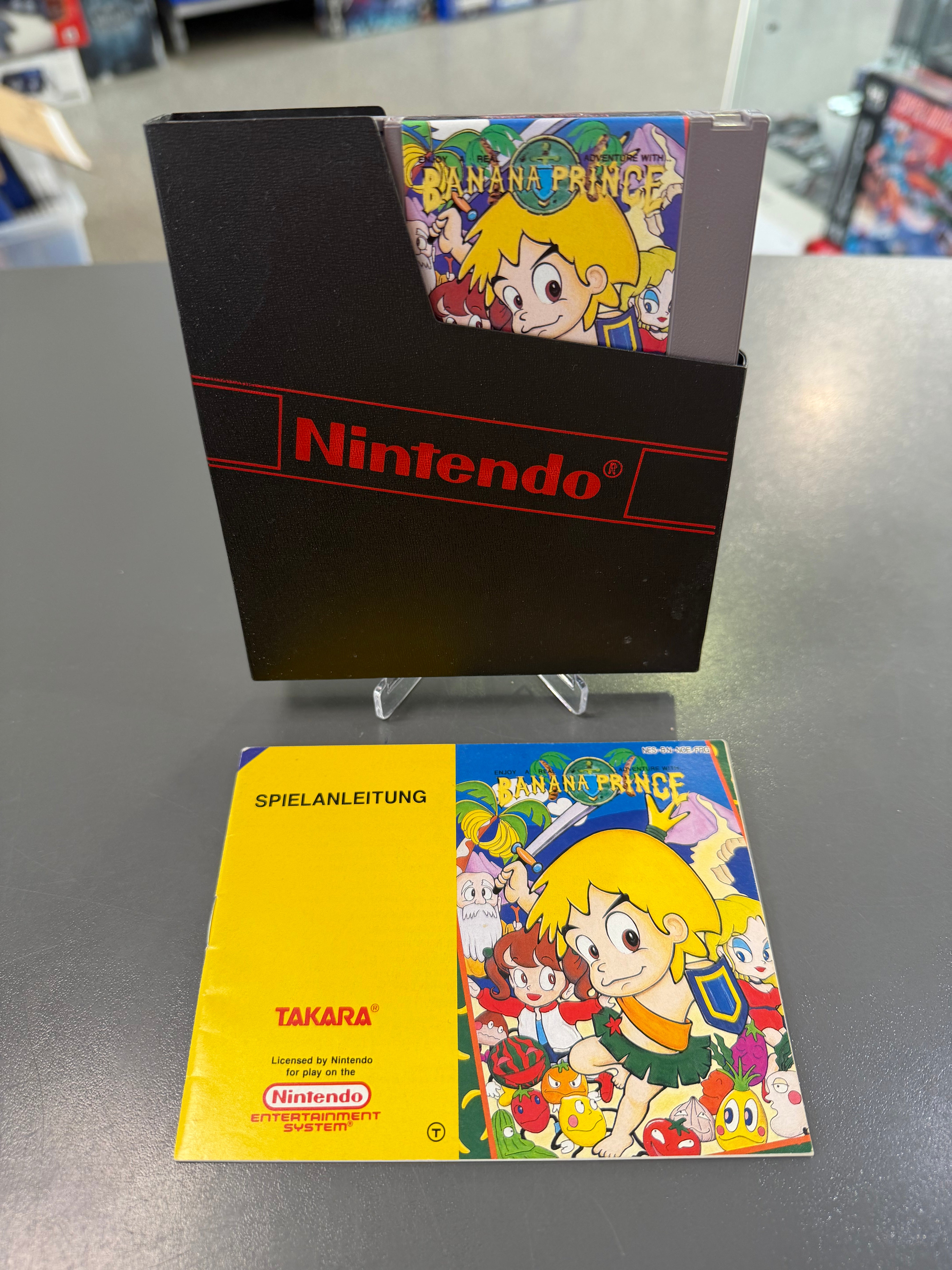 Banana Prince – NES mit Schuber und Anleitung *gebraucht