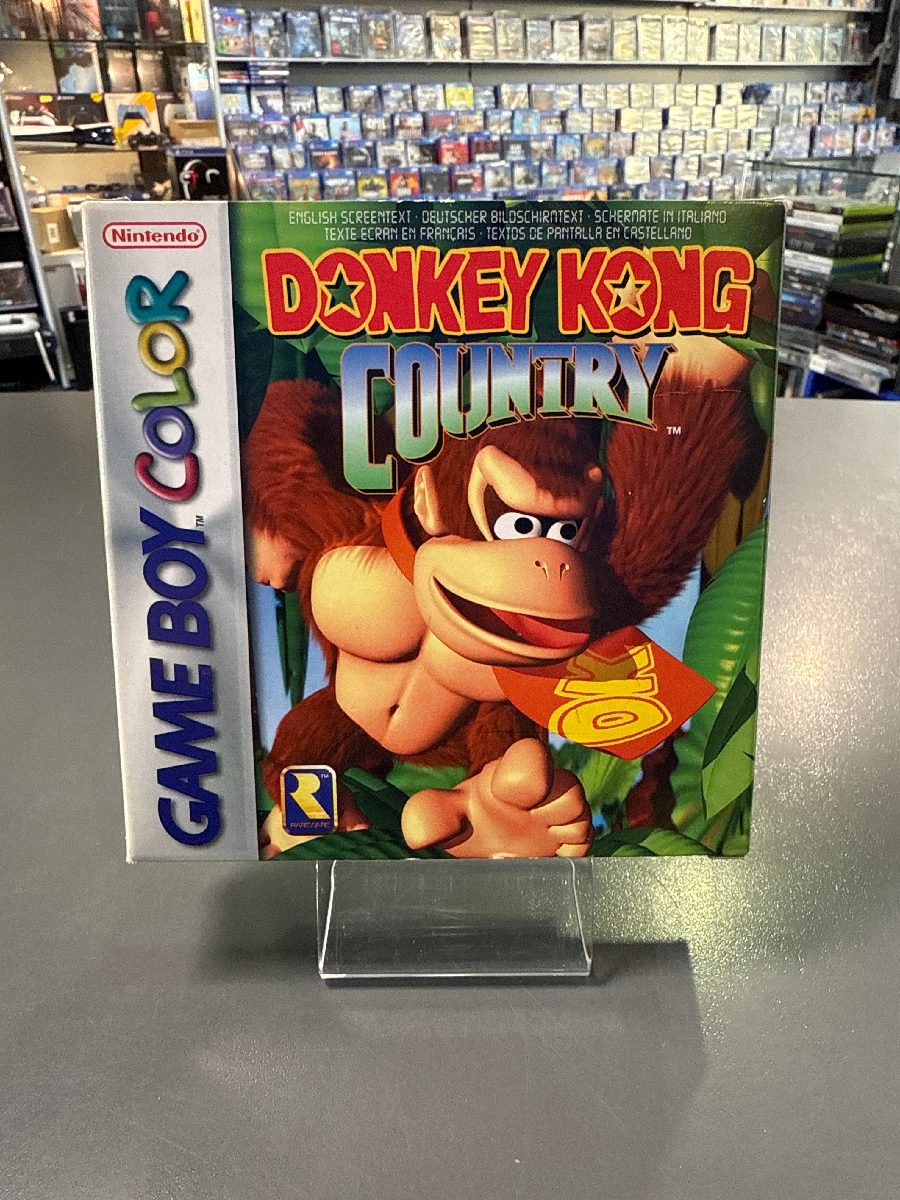 Donkey Kong Country Gameboy Color OVP *gebraucht