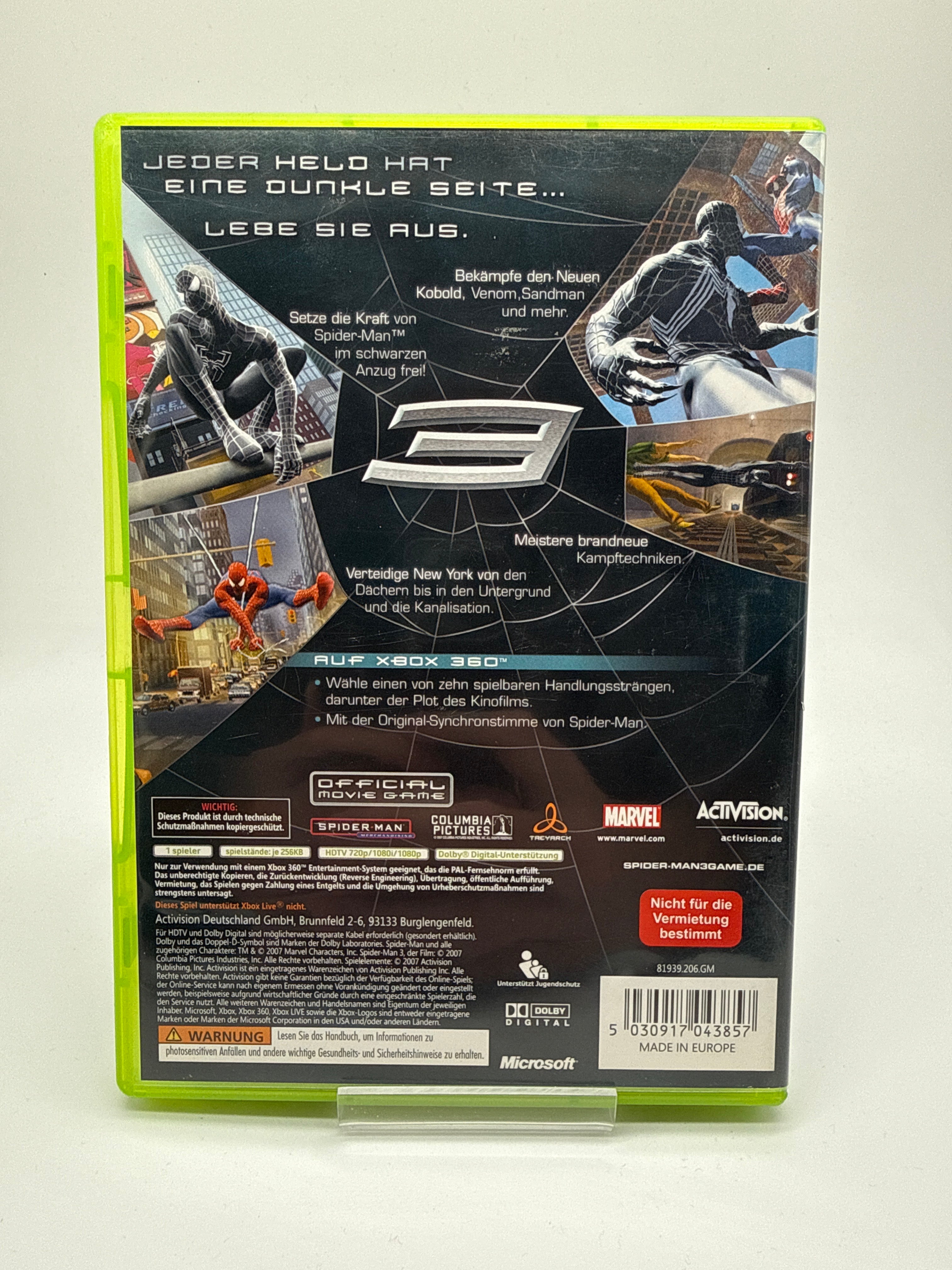 Spiderman 3 [Xbox 360] *gebraucht