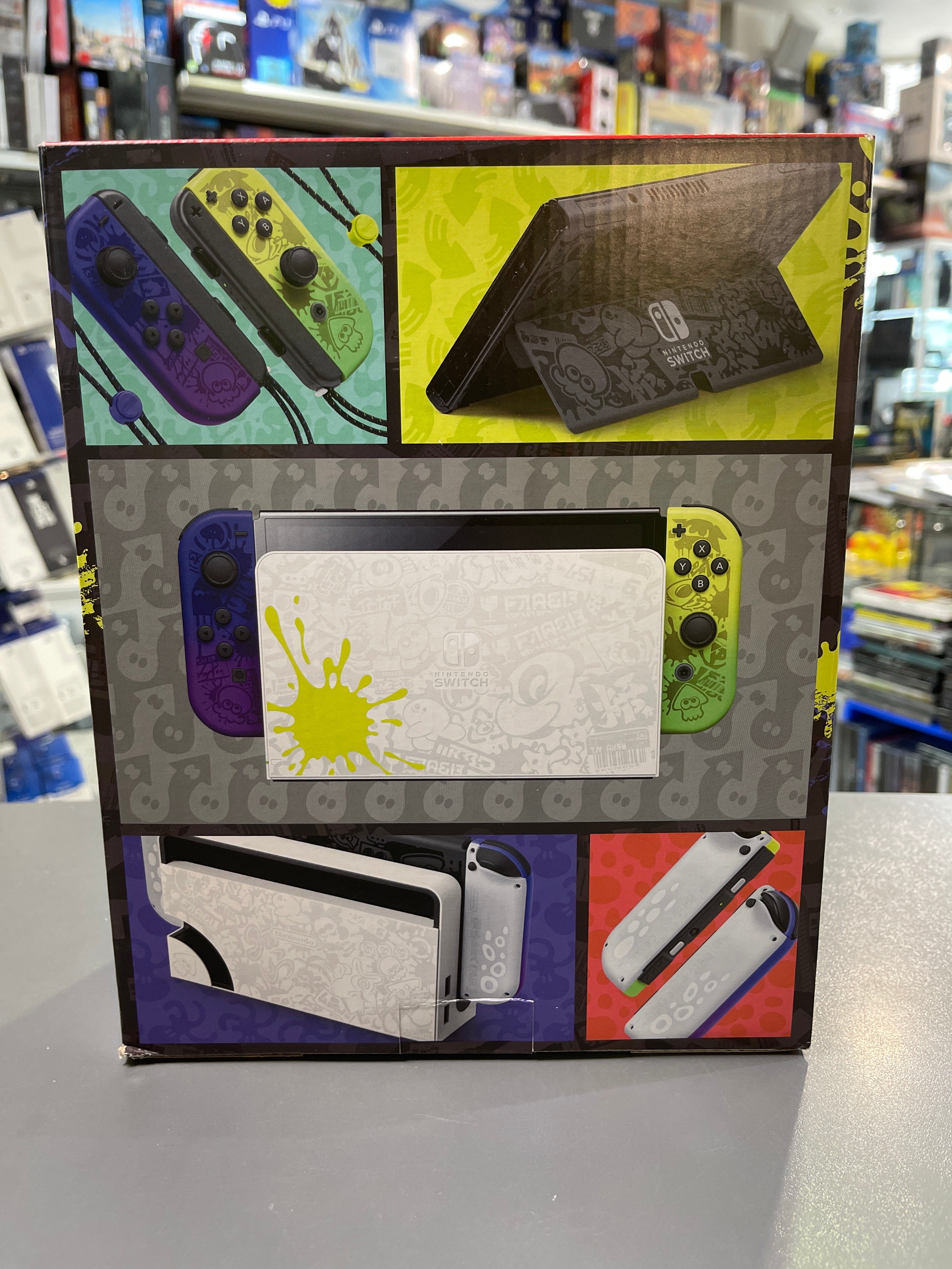 Nintendo Switch-Konsole Spaltoon 3 Edition OLED-Modell (KEIN SPIEL ENTHALTEN) Neu