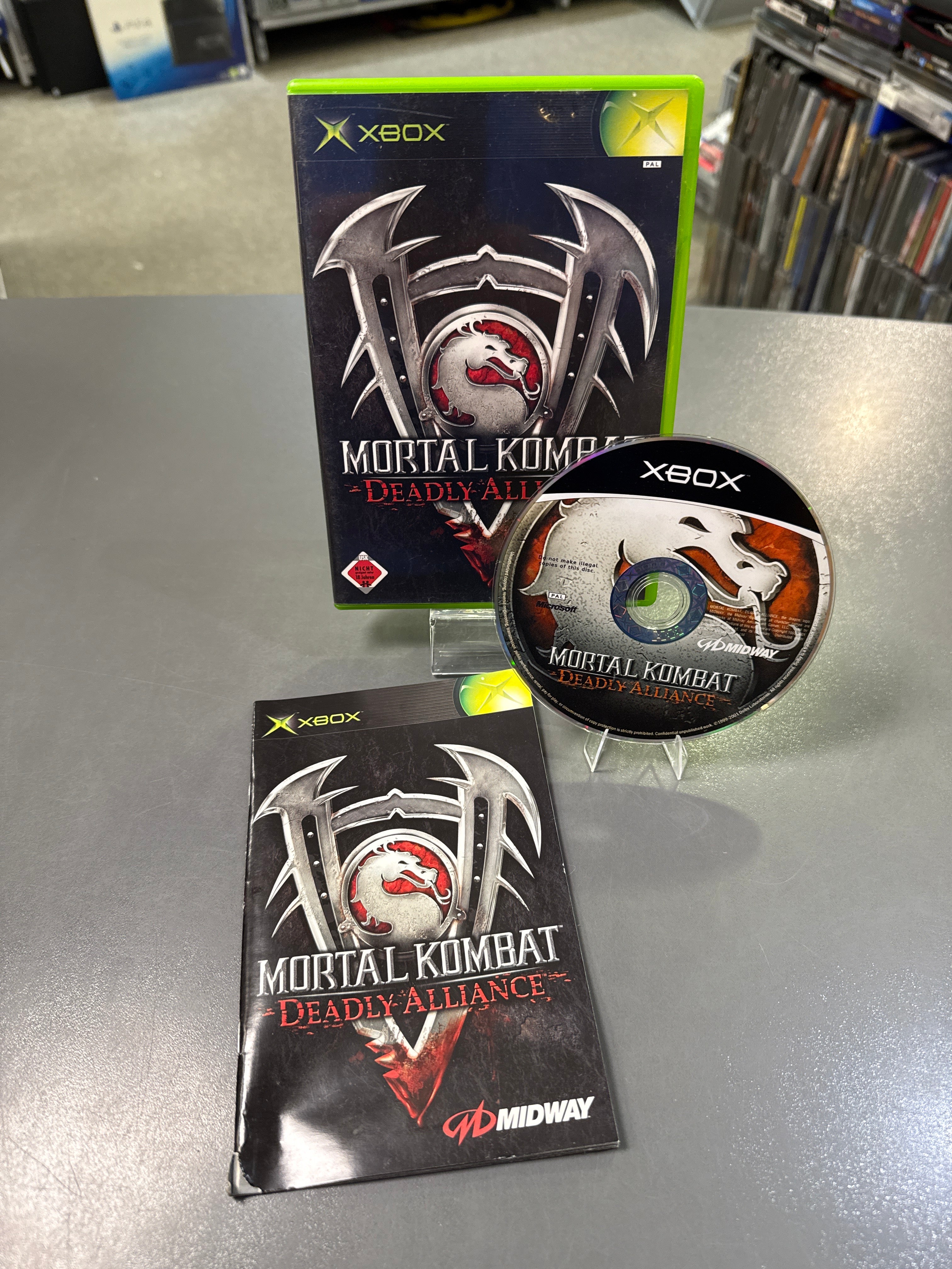 Mortal Combat - Deadly Alliance für XBOX Classic *gebraucht