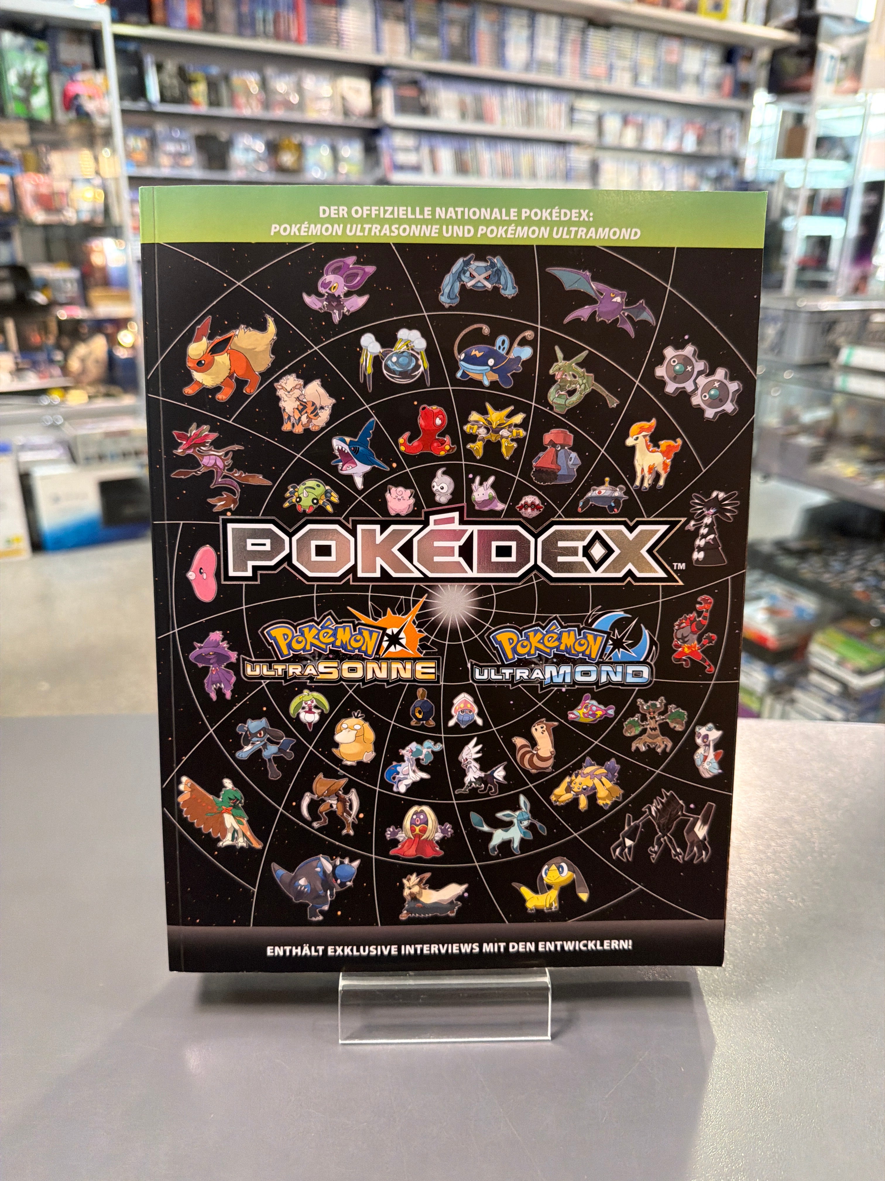 Pokedex Berater Pokemon Ultramond und Ultrasonne *gebraucht