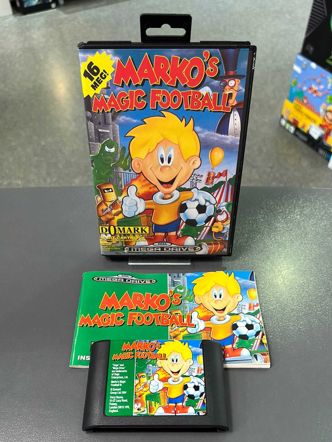 Magic Football Field Sega Mega Drive Marloβs Magic Football