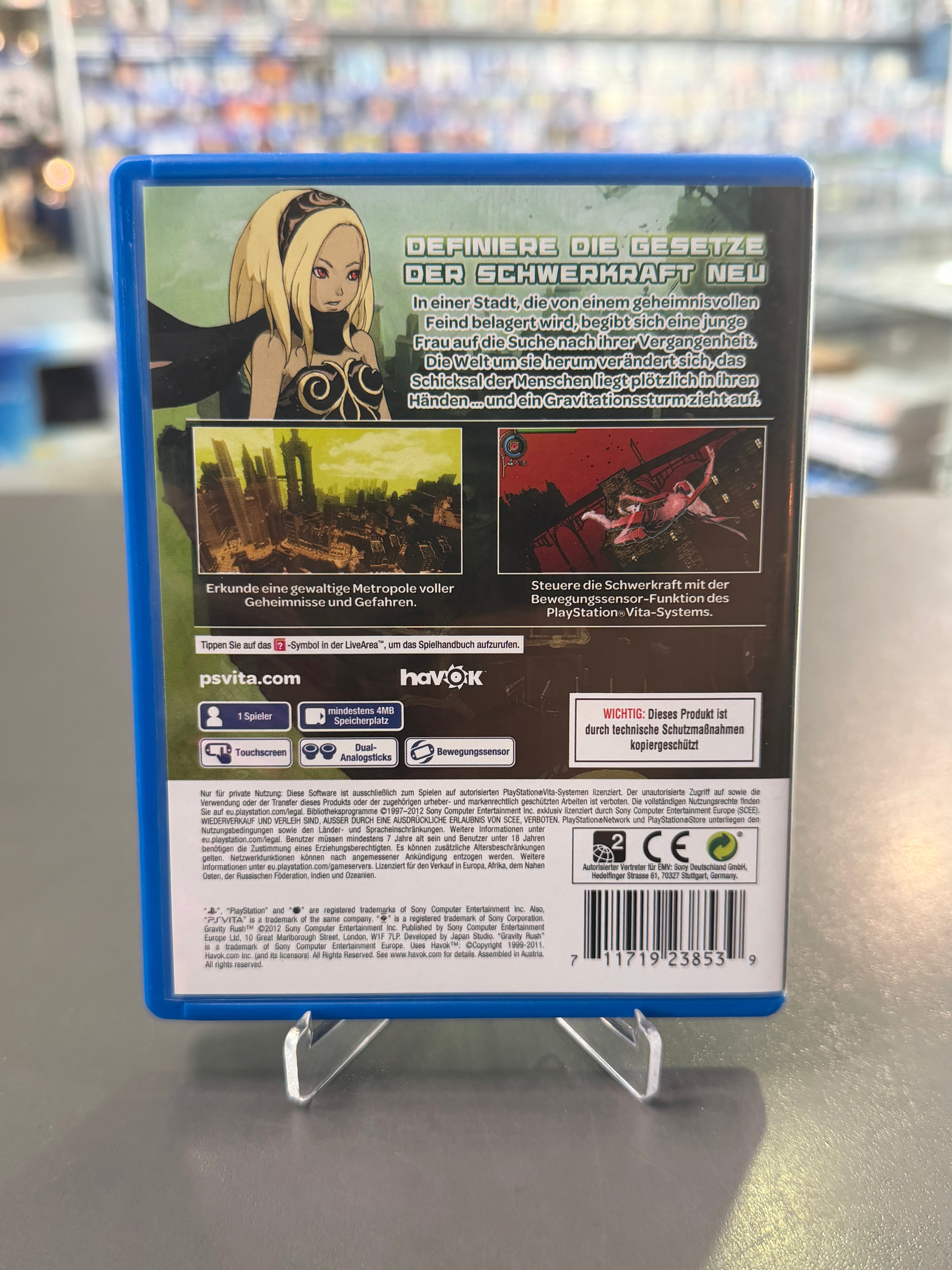 Gravity Rush PS Vita *gebraucht