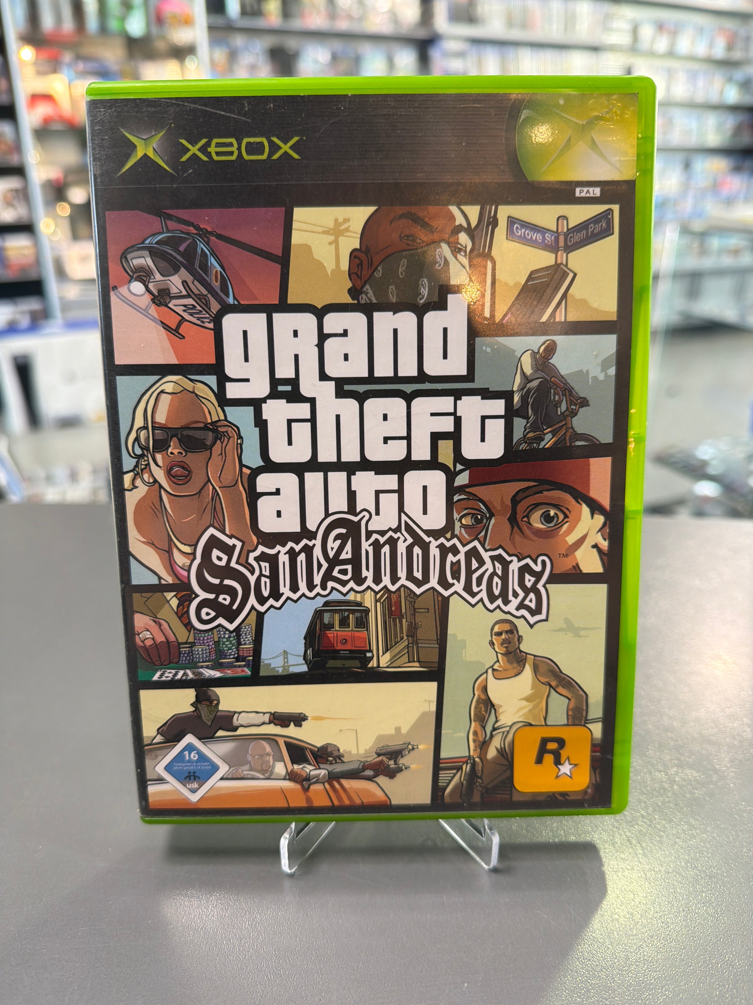 Grand Theft Auto San Andreas XBOX Classic *gebraucht