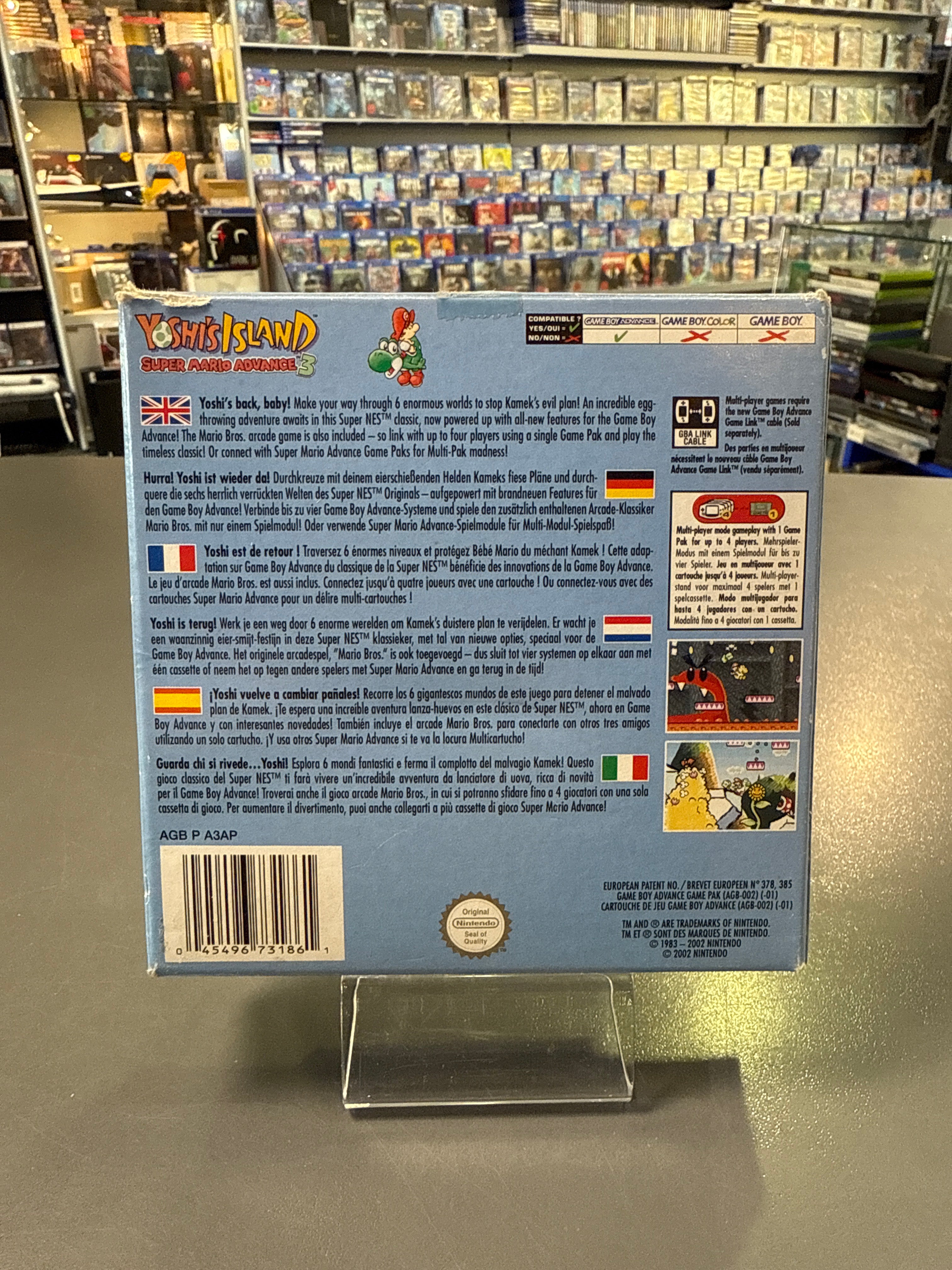 Yoshi's Island - Super Mario Advance 3 Gameboy Advance OVP *gebraucht