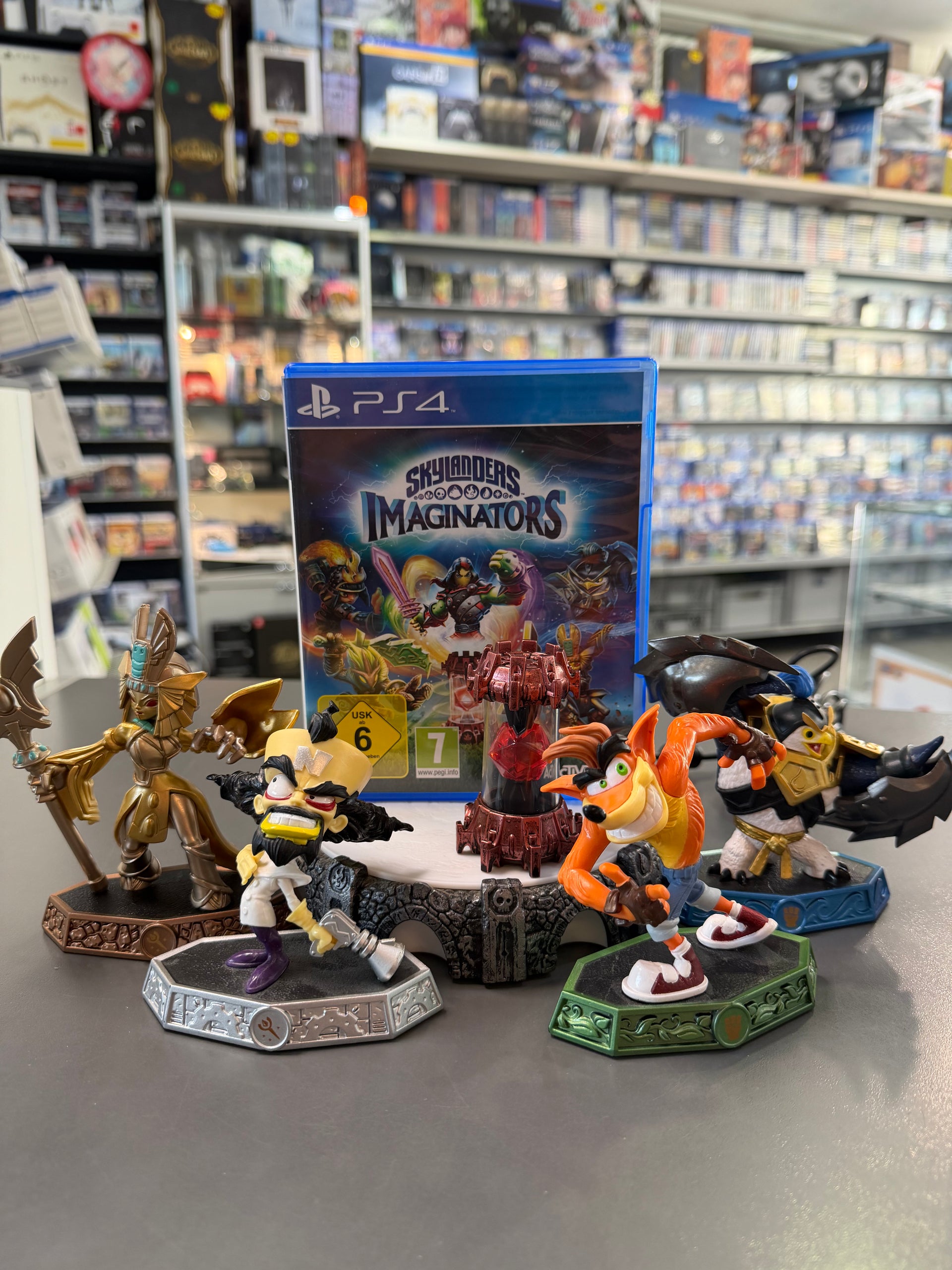 Skylanders Imaginators Starter Pack Featuring Crash Bandicoot Playstation 4, PS4 *gebraucht