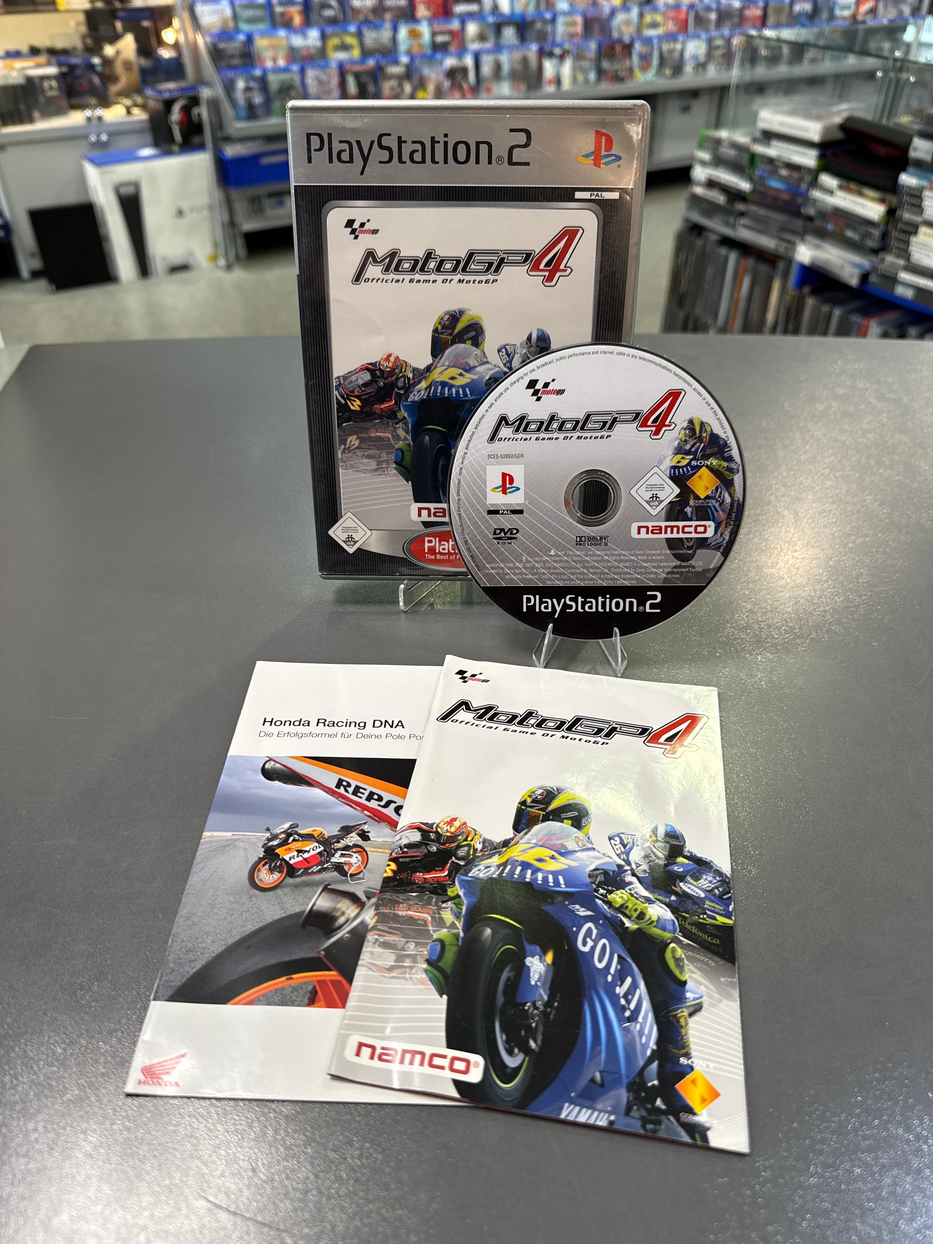 Moto GP 4 [Platinum] Playstation 2 / PS2 *gebraucht