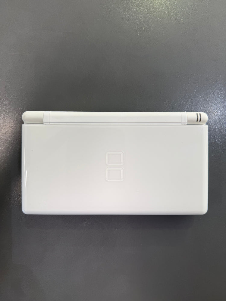 Nintendo DS Lite Weiß Konsole mit Ladekabel – gebrauchte Handheld-Konsole in sehr gutem Zustand für Nintendo DS und Game Boy Advance Spiele GCVS