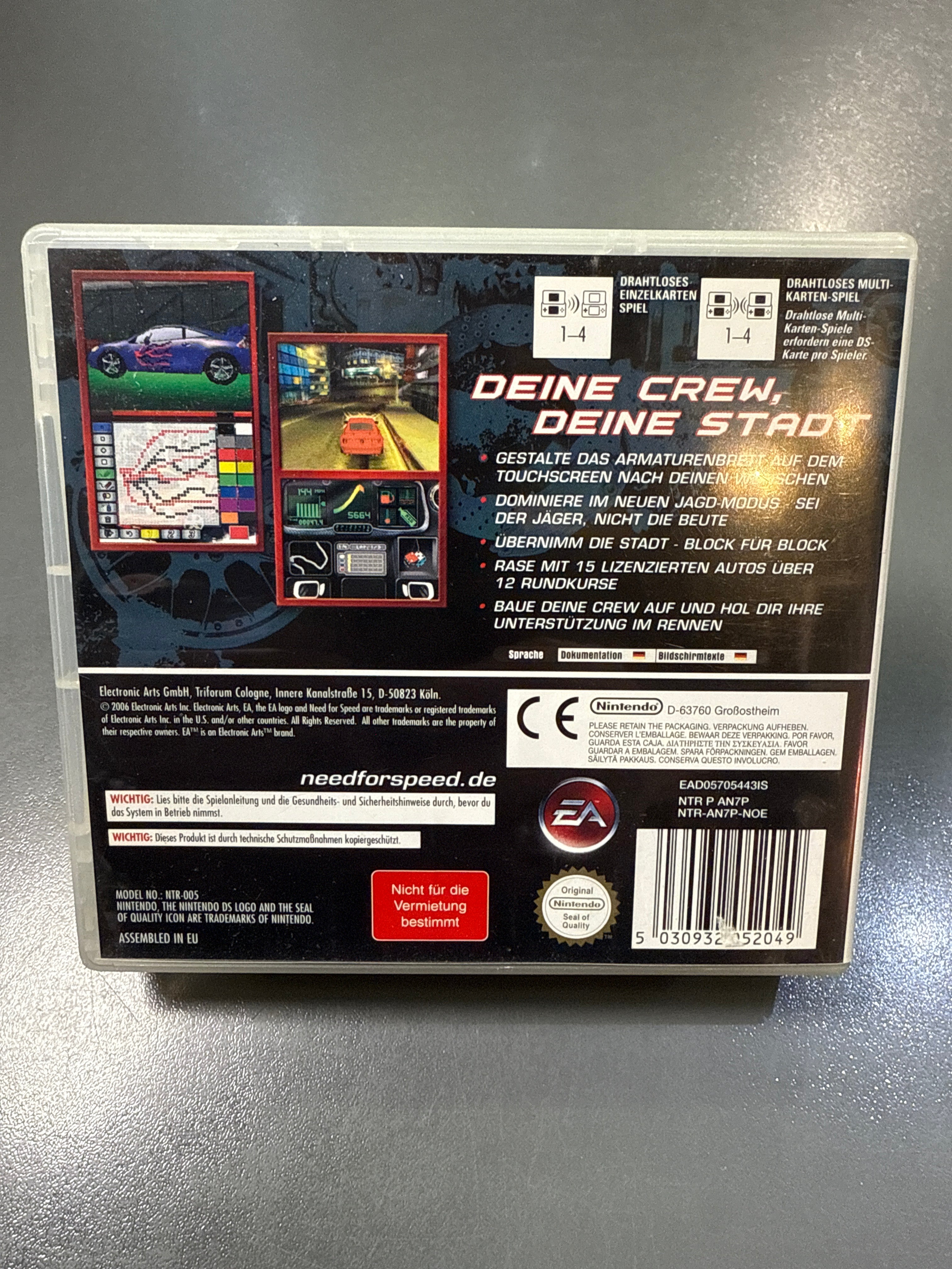 Need for Speed: Carbon: Own The City DS DS/3DS *gebraucht
