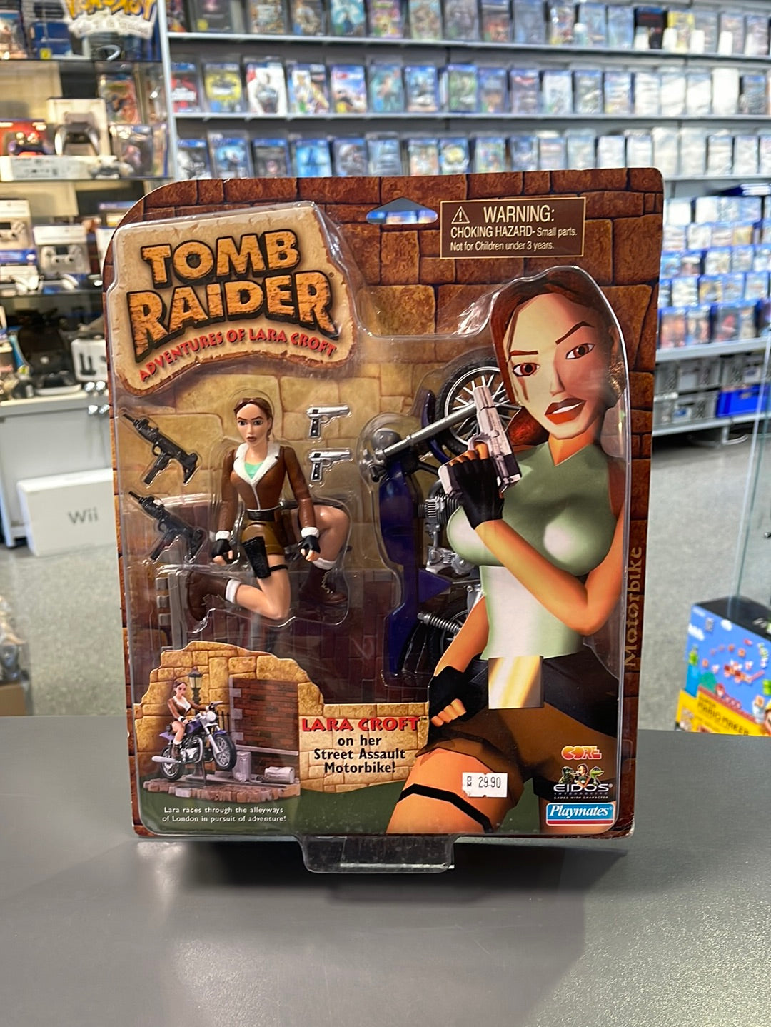 Tomb Raider Adventure of Lara Croft 1999 Neu Motorbike